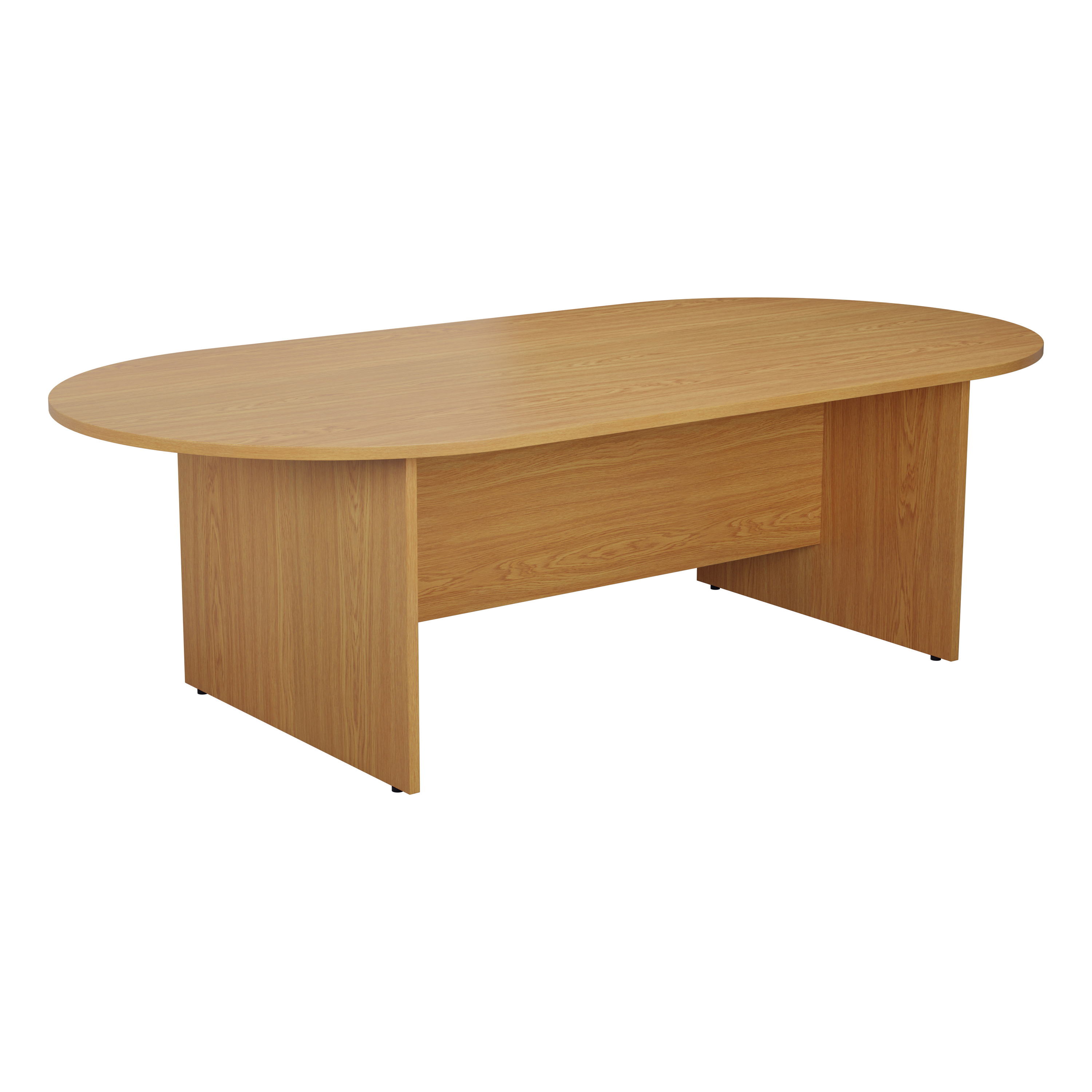 D-End Meeting Table (FSC) | 1800mm | Nova Oak thumbnail 4