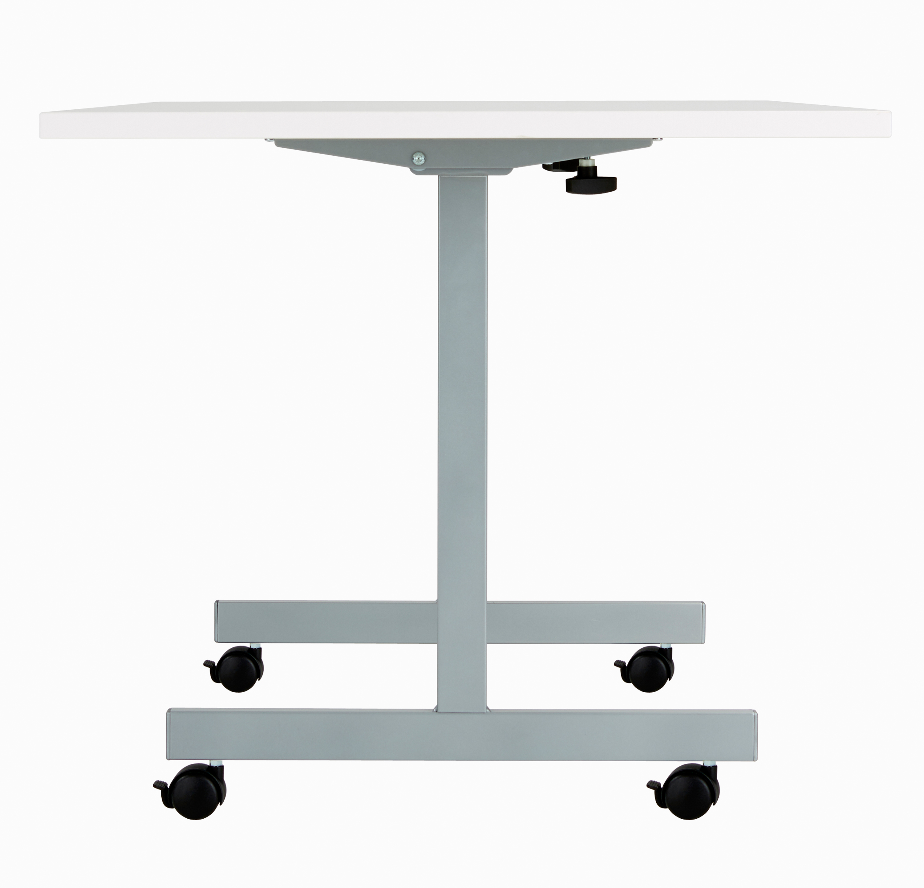 One Eighty Rectangular Tilting Table (FSC) | 1600 X 800 | White/Silver thumbnail 3
