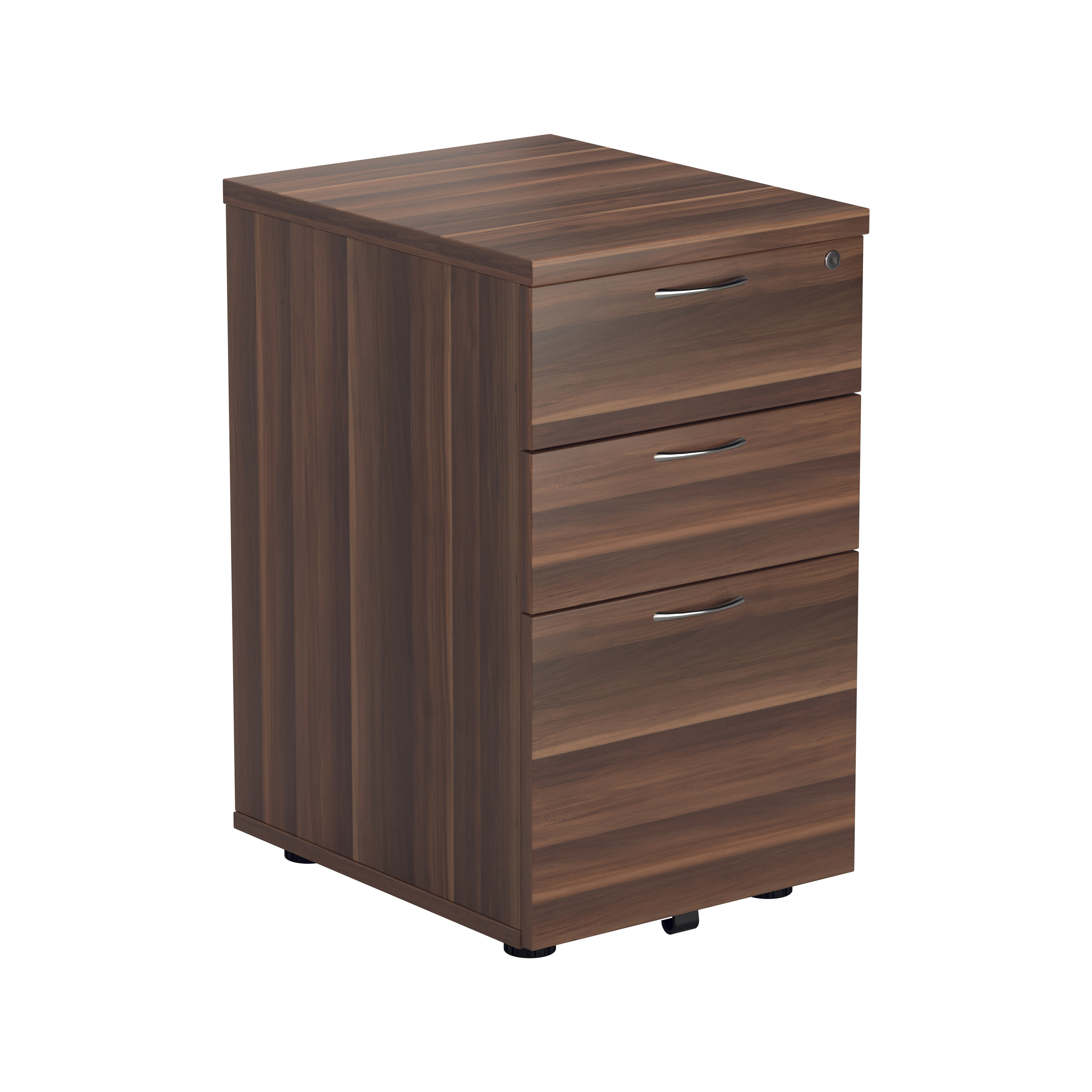 Under+Desk+Pedestal+3+Drawer+%28FSC%29+Dark+Walnut