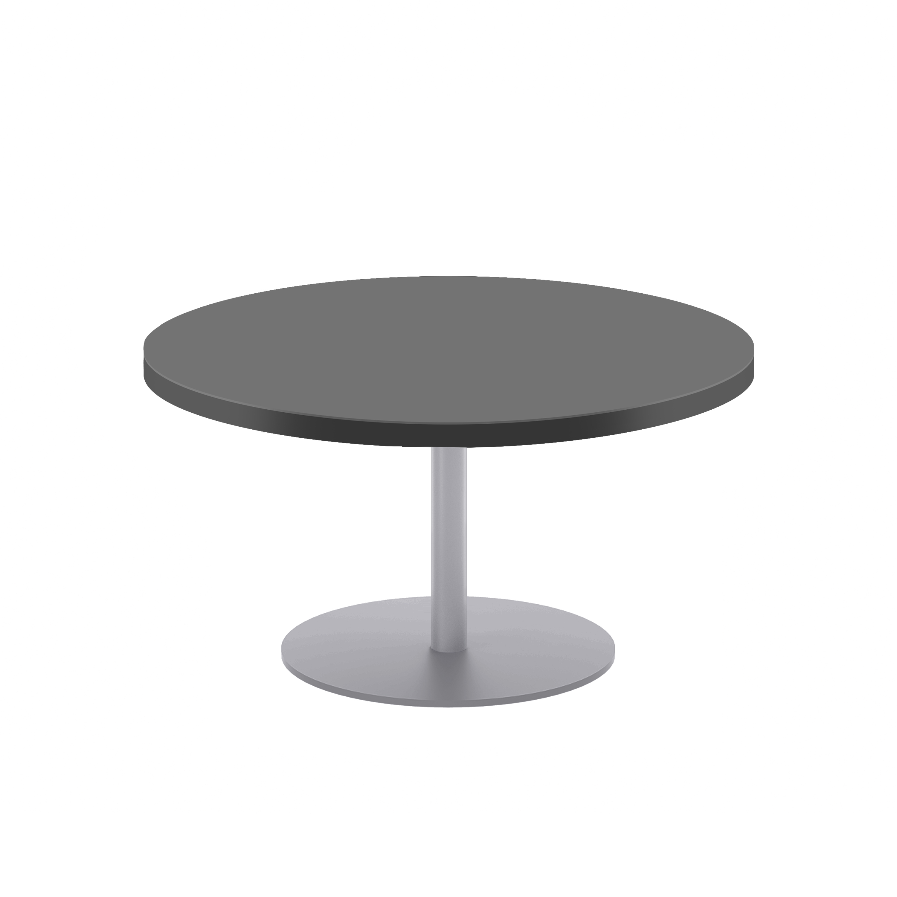 Contract Table Low (FSC) | 800mm | Black/Silver