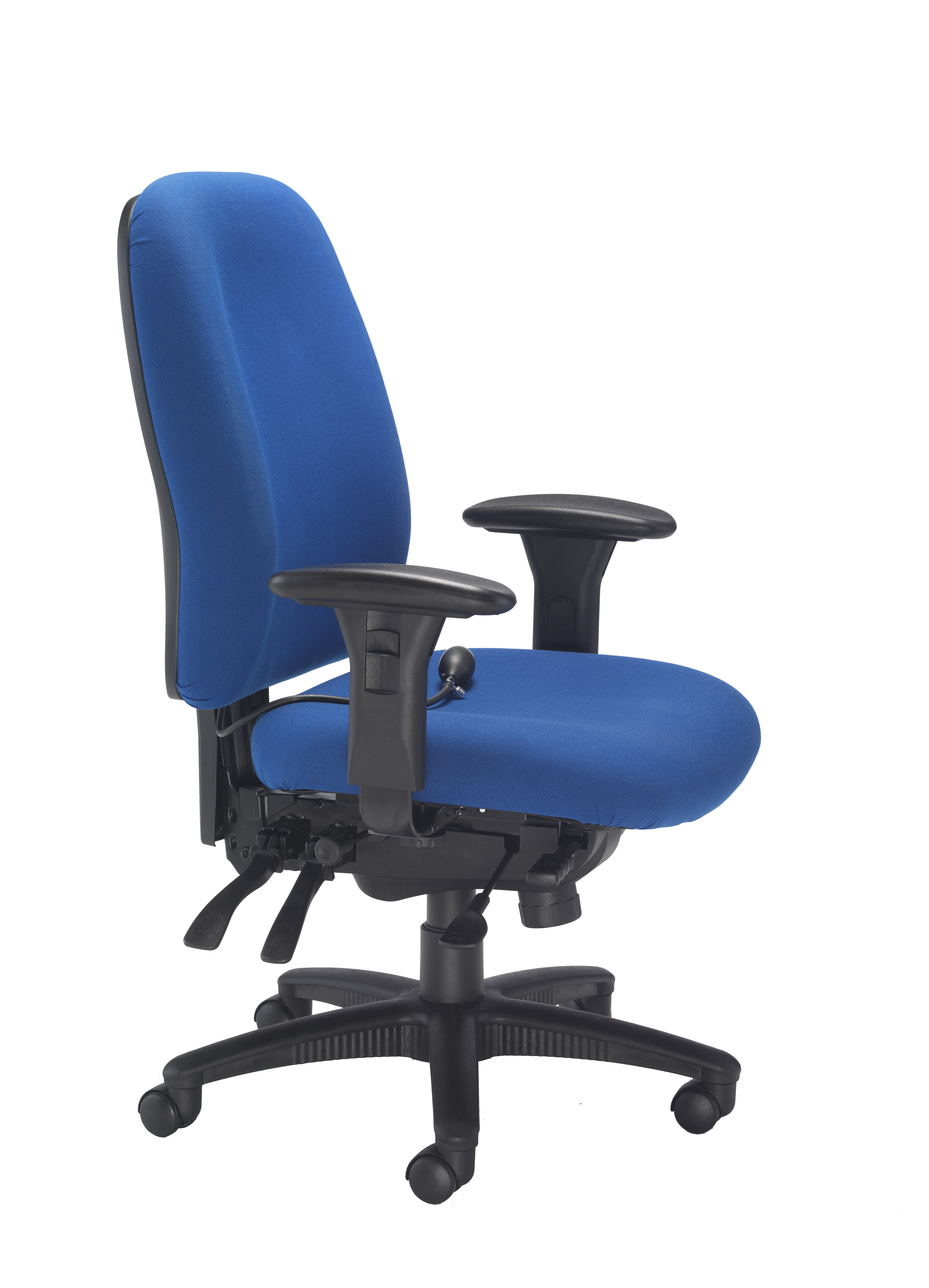 Posture Vista High Back Chair | Royal Blue thumbnail 3