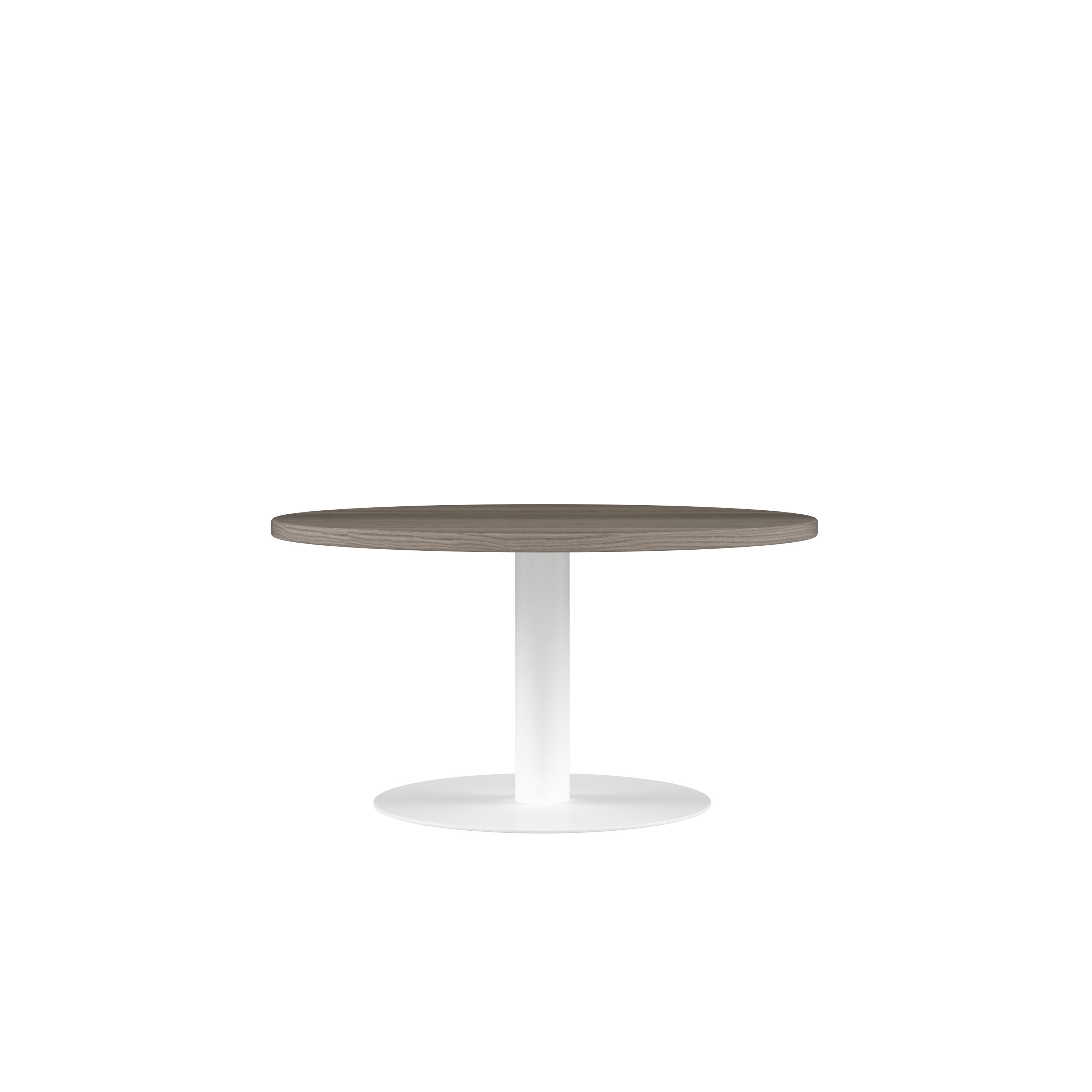 Contract Table Low (FSC) | 600mm | Grey Oak/White thumbnail 2