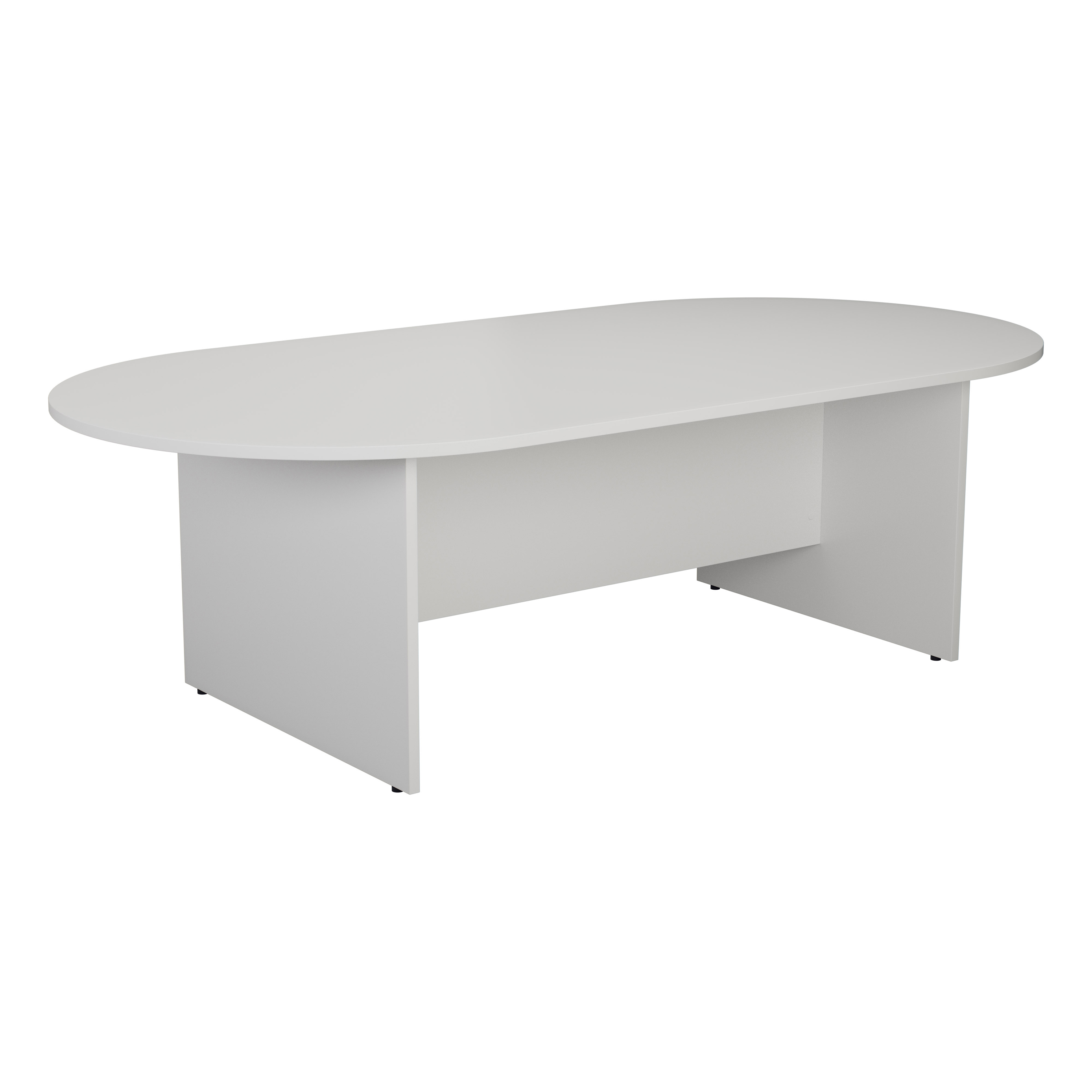D-End Meeting Table (FSC) | 1800mm | White thumbnail 4