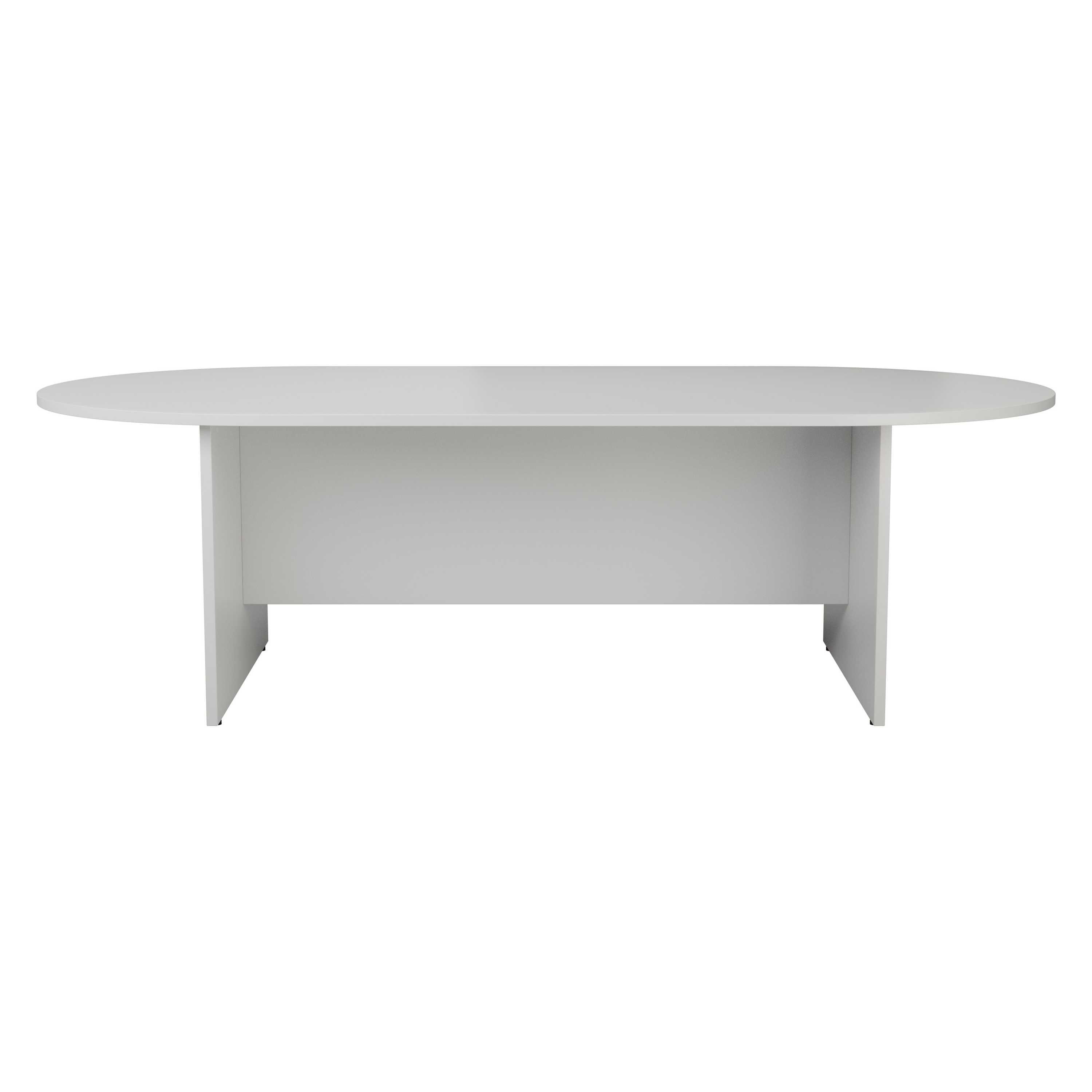 D-End Meeting Table (FSC) | 1800mm | White thumbnail 2