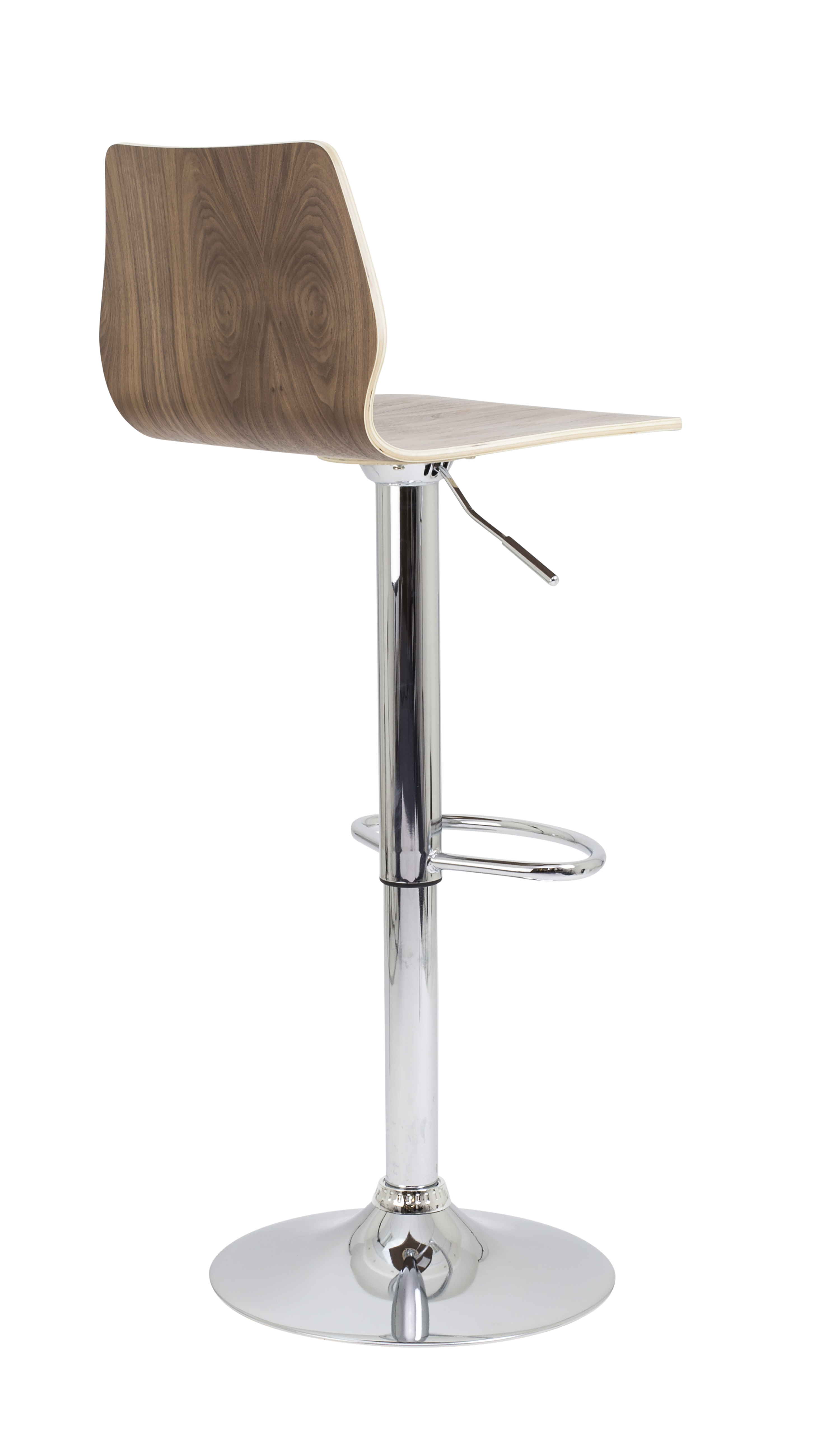 Stork Gas Lift Stool | Walnut thumbnail 4