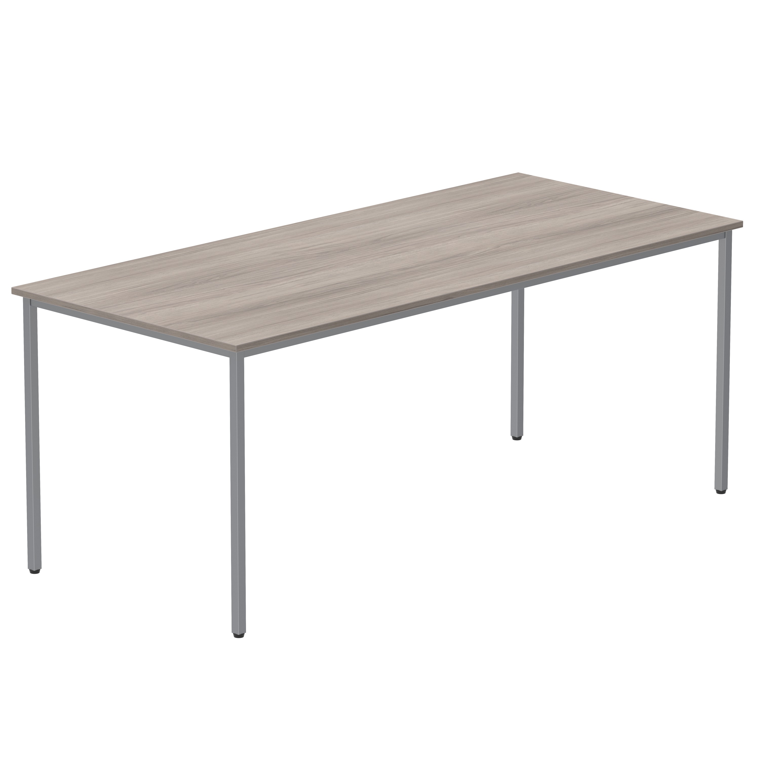 Office Rectangular Multi-Use Table (FSC) | 1800X800 | Alaskan Grey Oak/Silver thumbnail 6