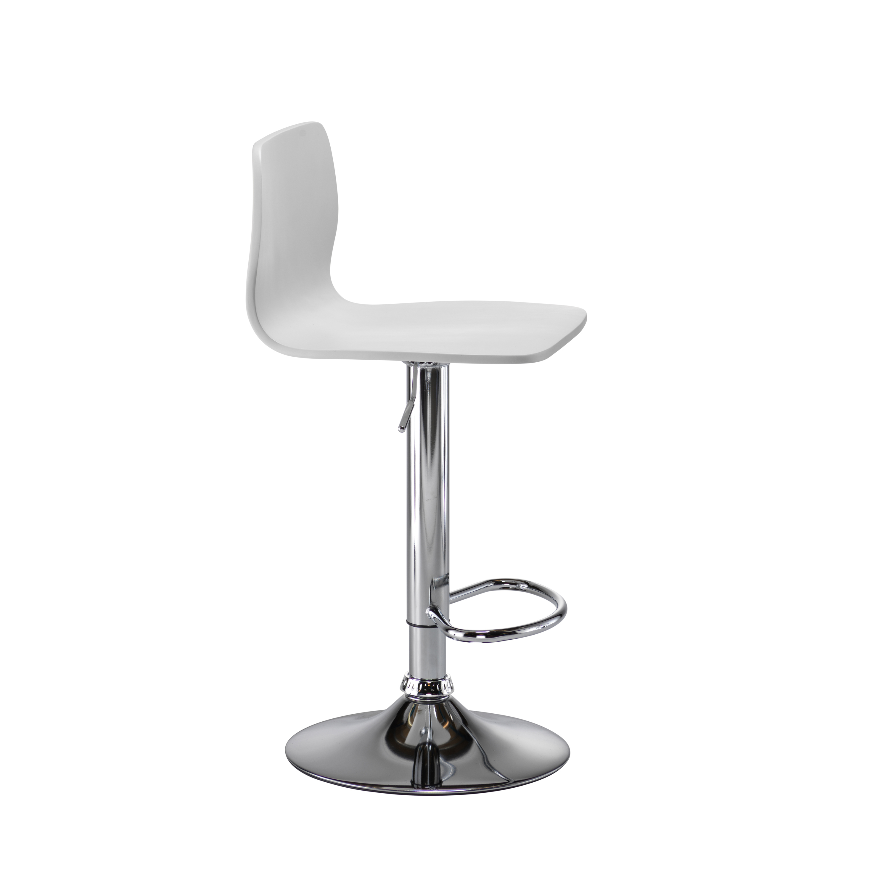 Stork Gas Lift Stool | White thumbnail 4