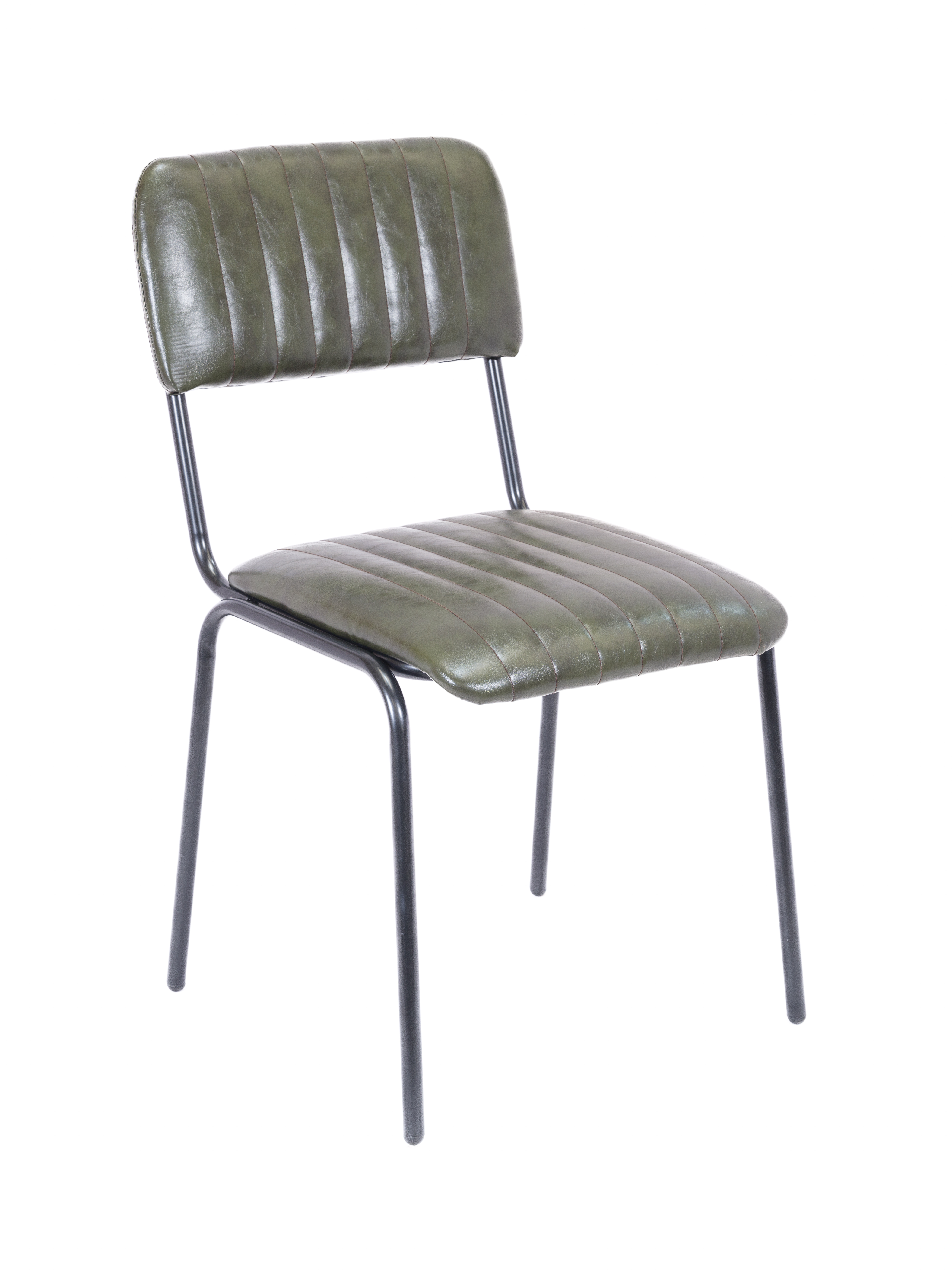 Tavern Side Chair | Green PU