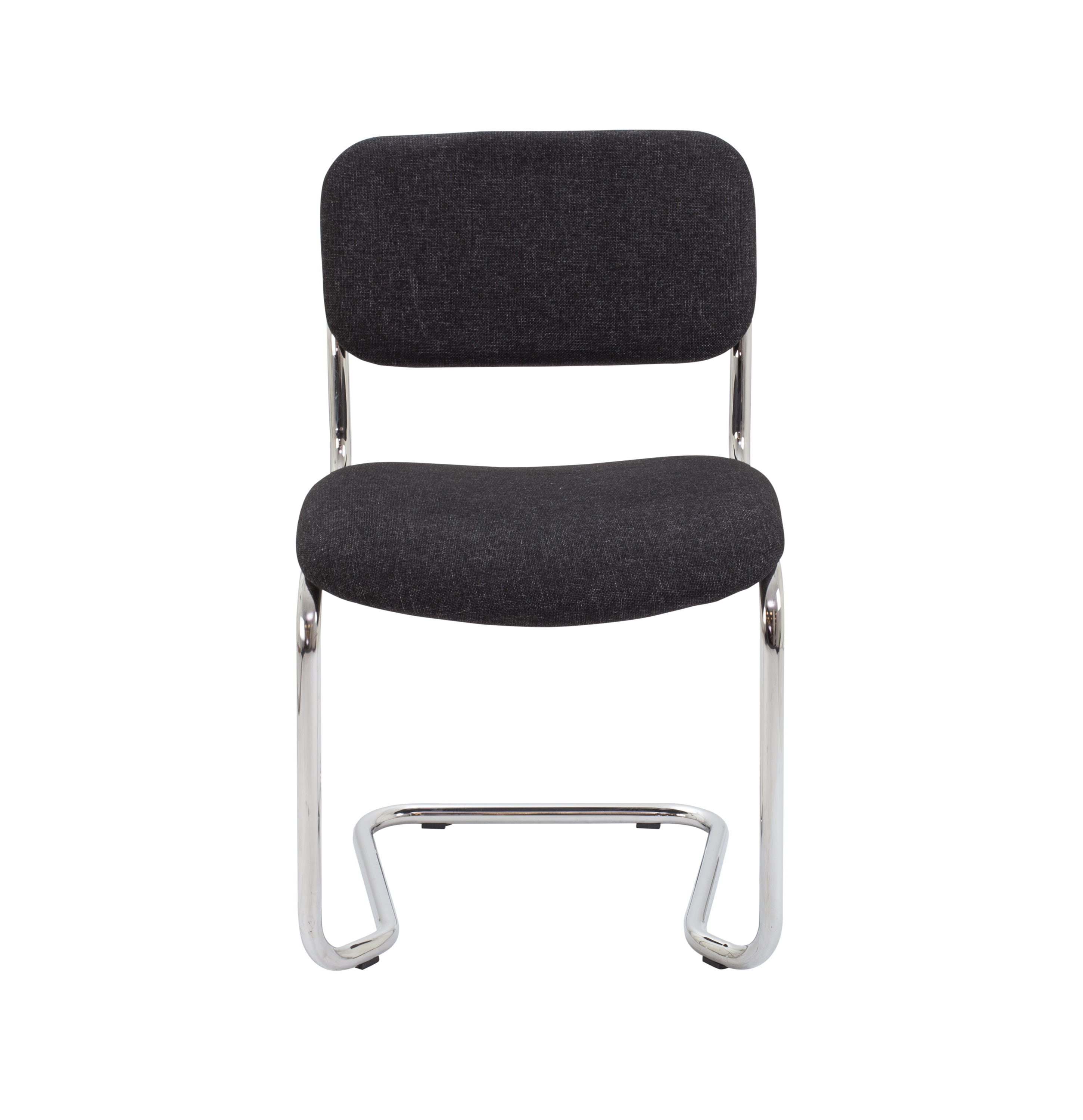 Meeting Chair with Cantilever Frame | Charcoal thumbnail 2