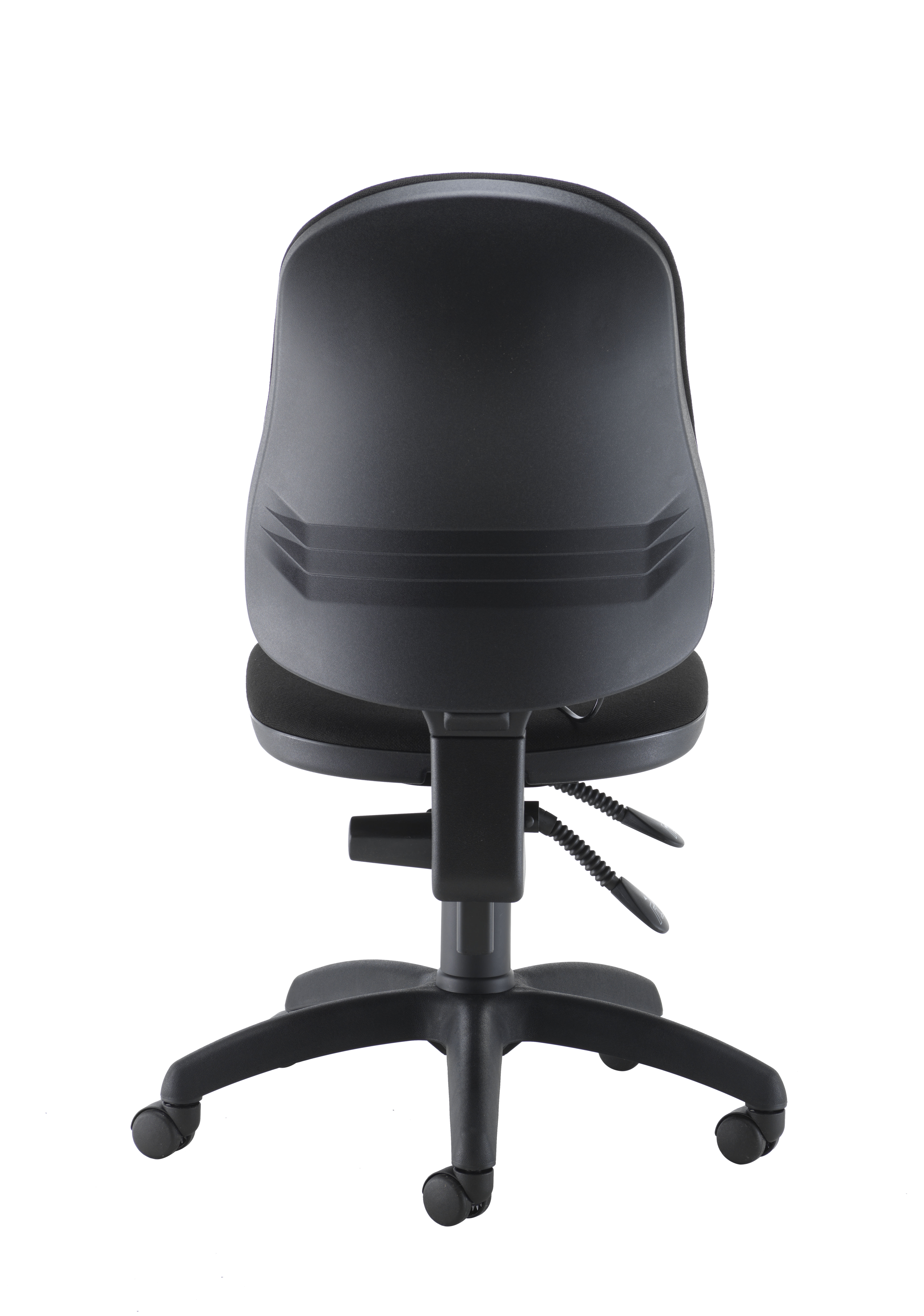 Calypso Ergo 2 Lever Office Chair with Lumbar Pump | No Arms | Black thumbnail 5