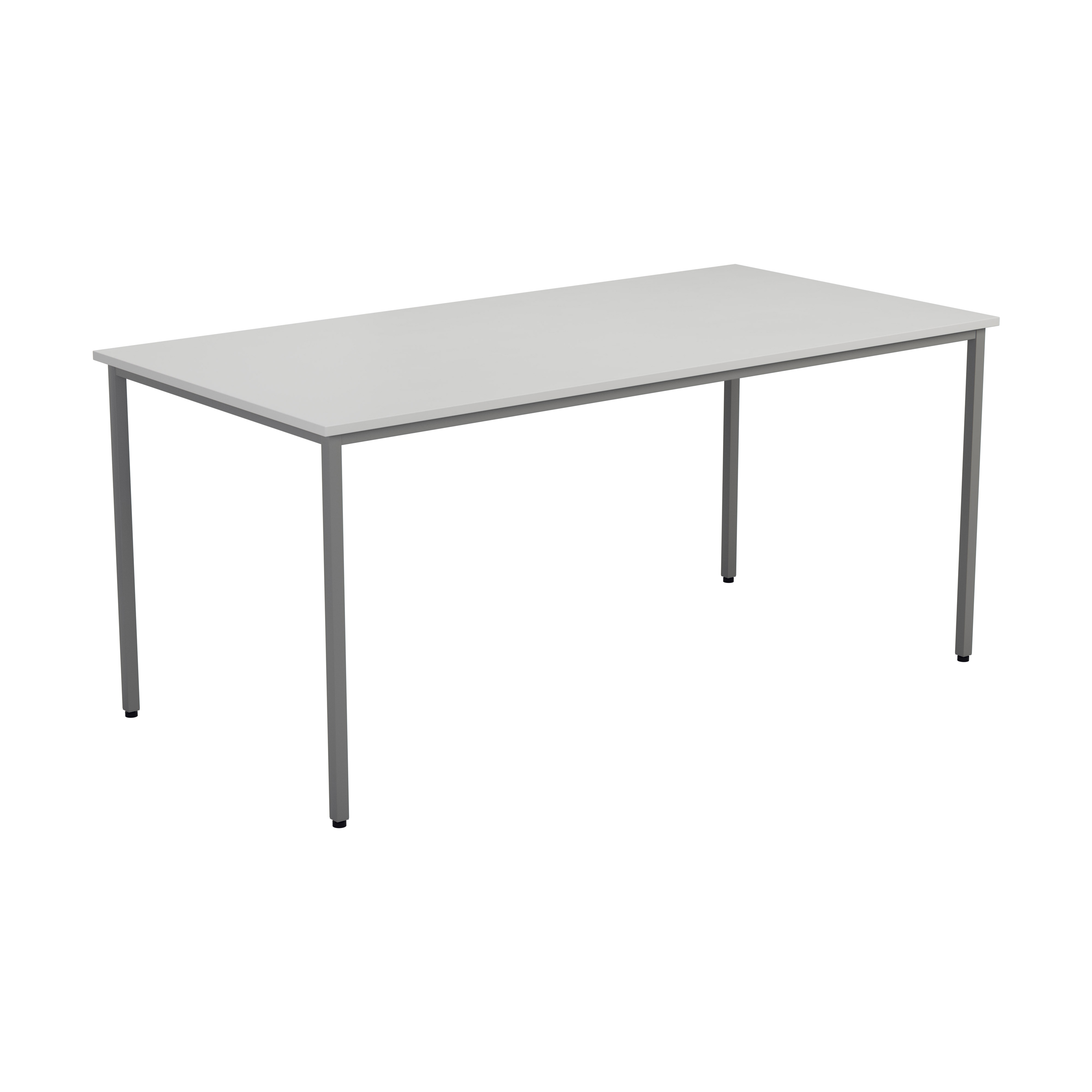 Rectangular+Multipurpose+Table+1200+X+800+White%2FSilver