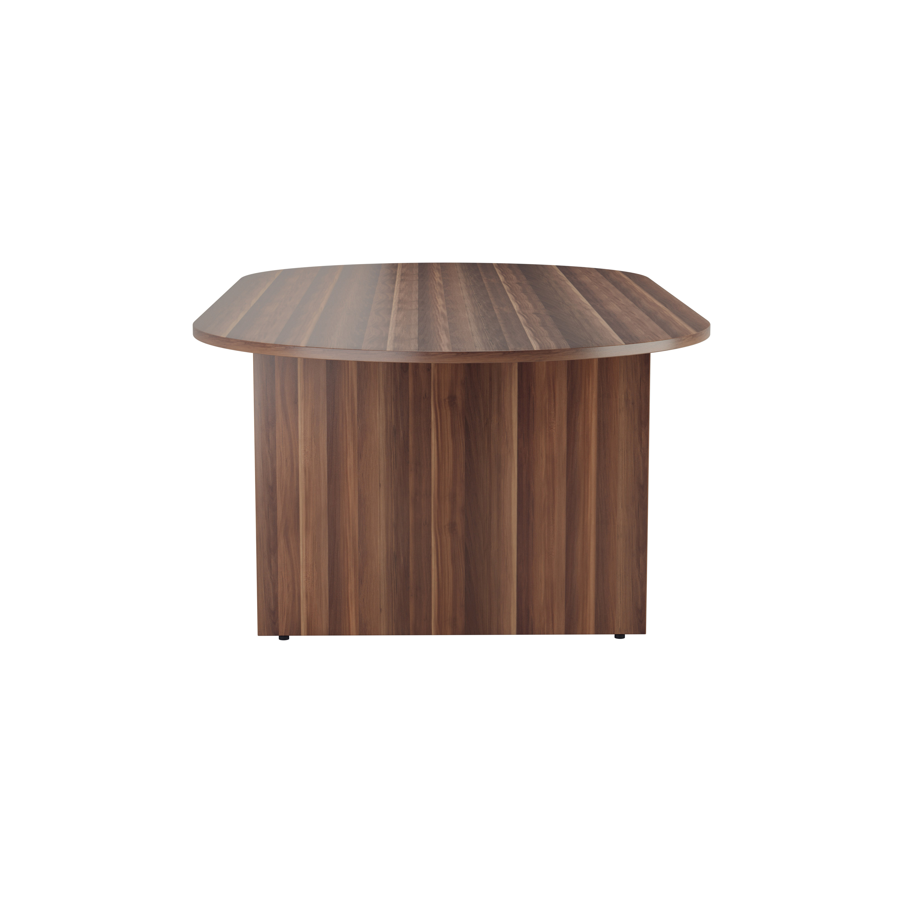 D-End Meeting Table (FSC) | 2400mm | Dark Walnut thumbnail 3