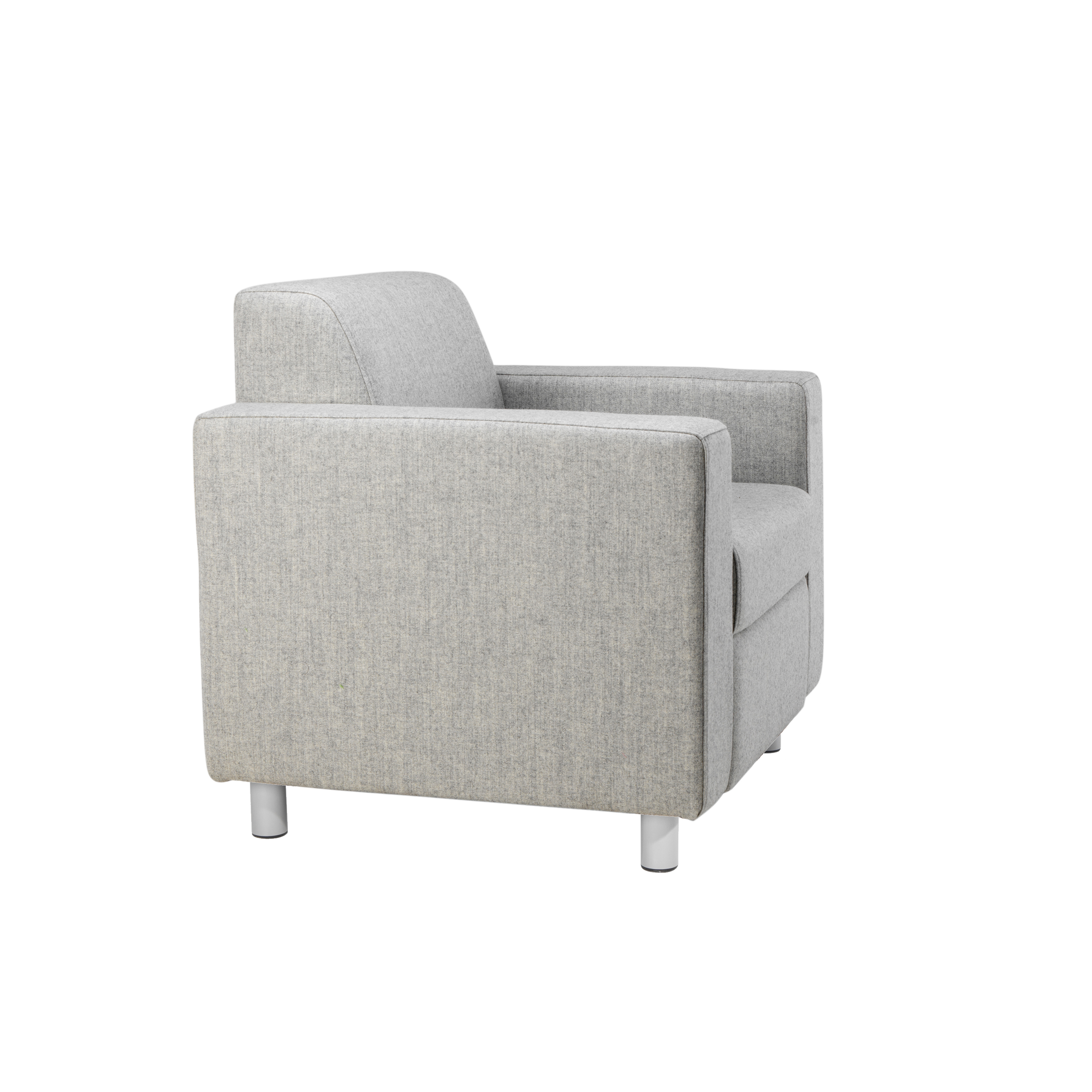 Iceberg Fabric Armchair | Metal Feet | Band 1 Unlimited thumbnail 3