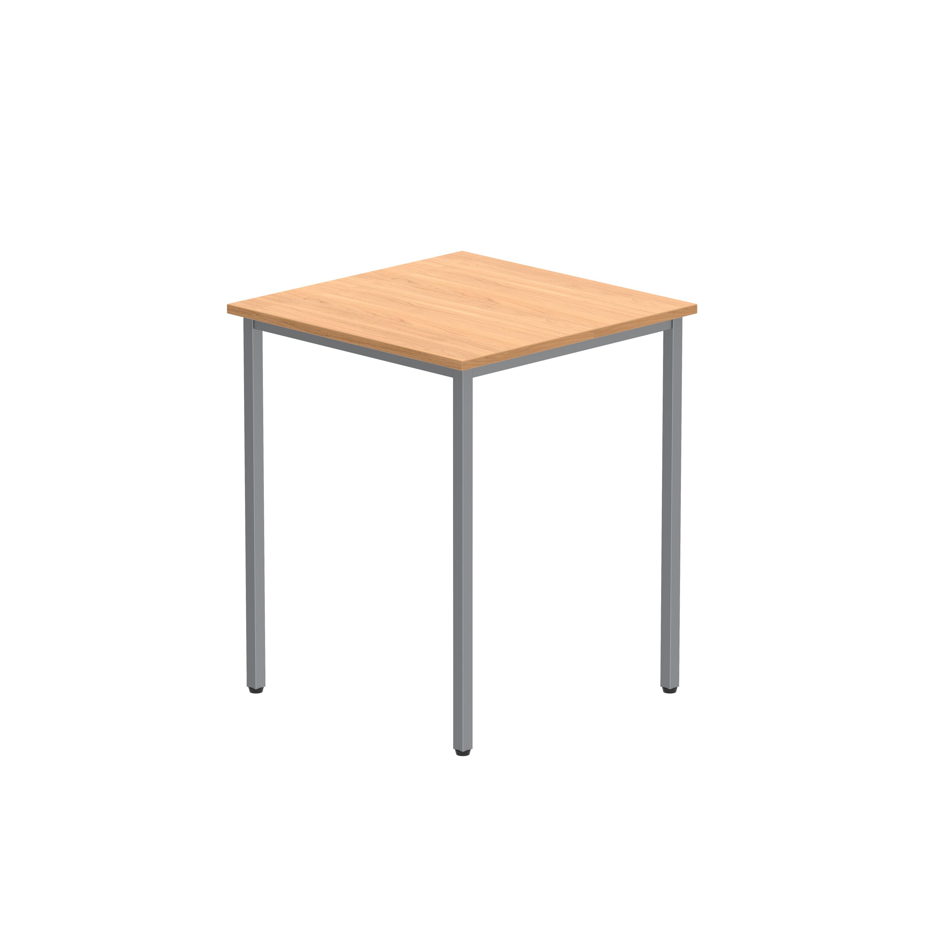 Office Rectangular Multi-Use Table (FSC) | 600X600 | Norwegian Beech/Silver