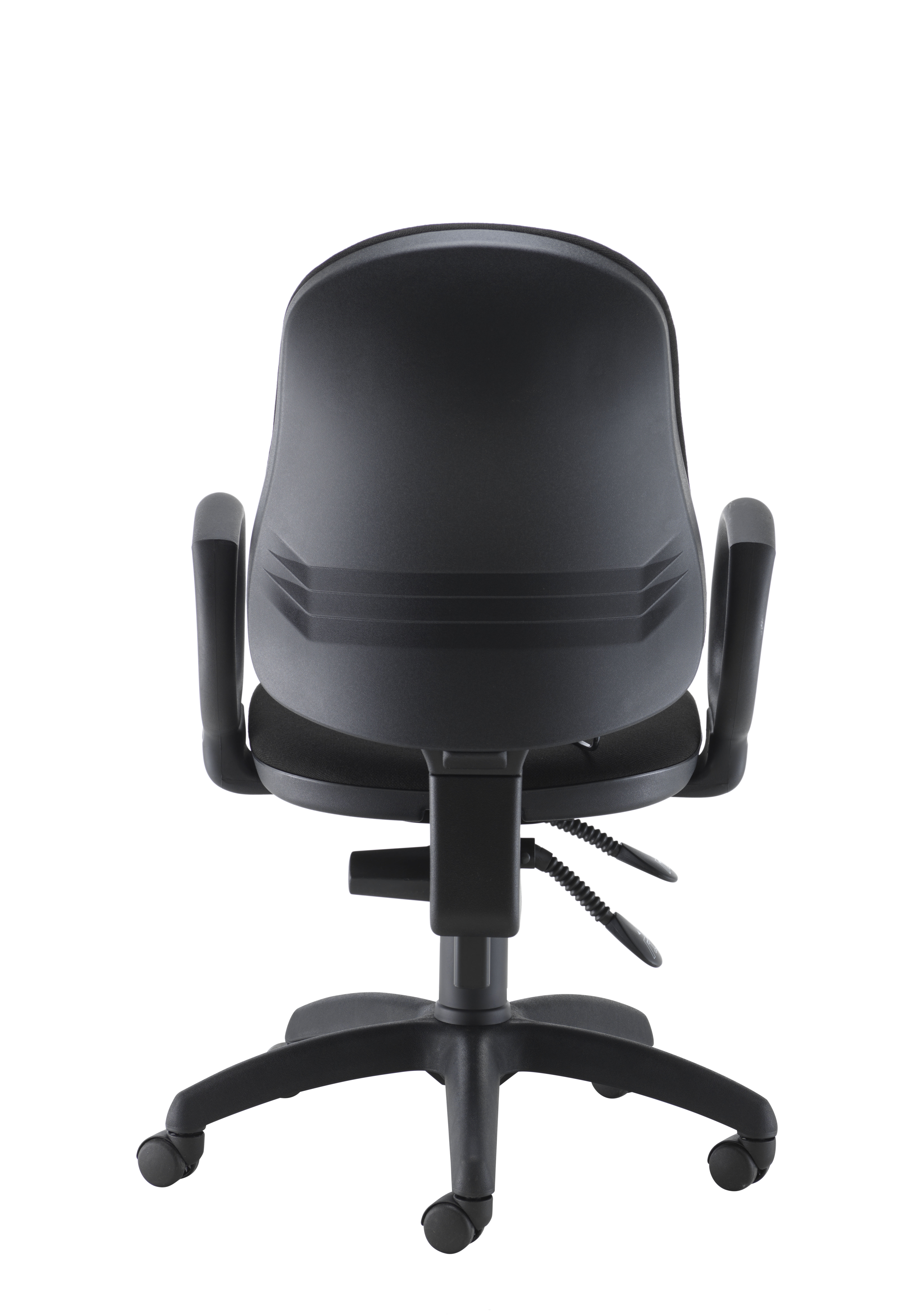 Calypso Ergo 2 Lever Office Chair with Lumbar Pump | Fixed Arms | Black thumbnail 5