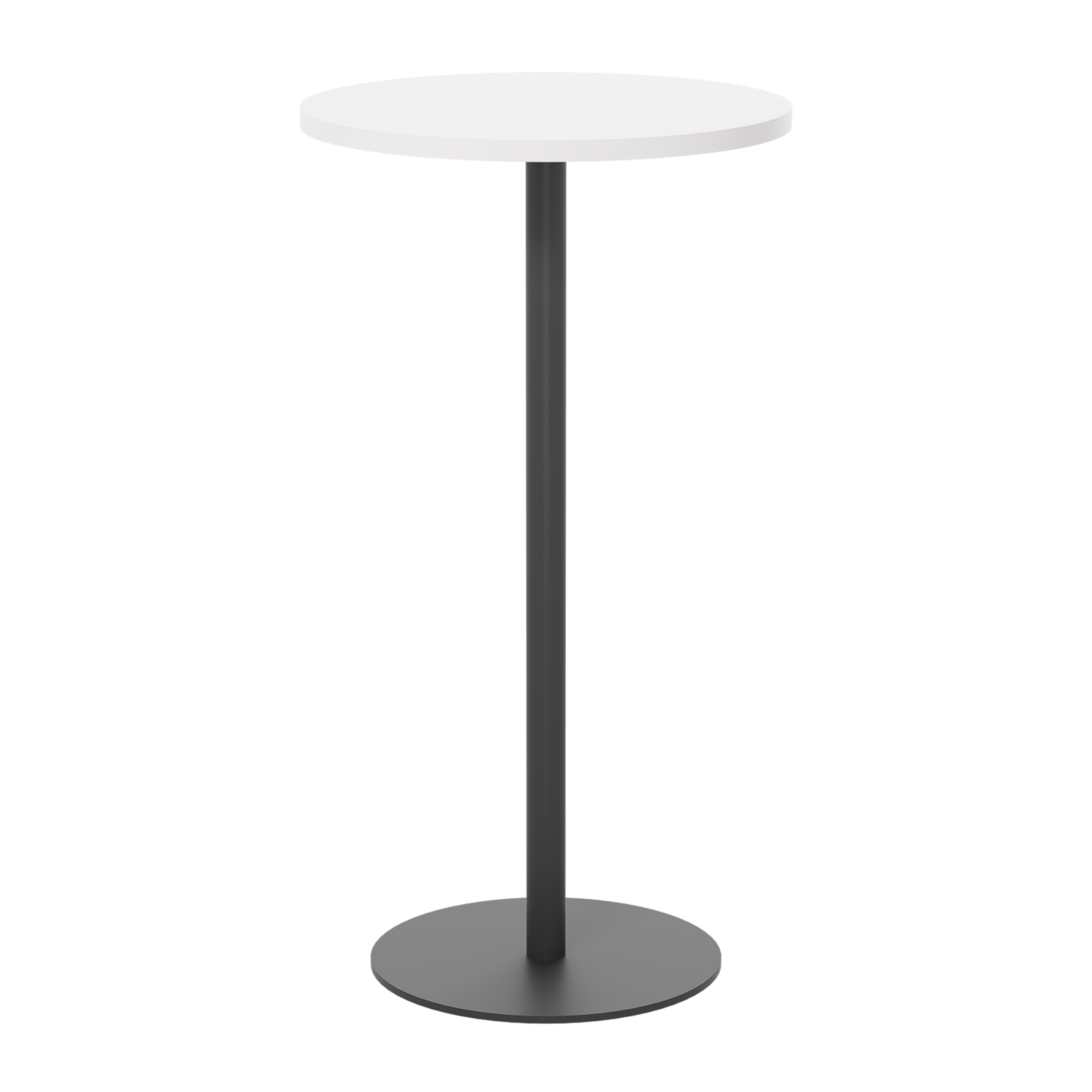 Contract Table High (FSC) | 600mm | White/Black thumbnail 3