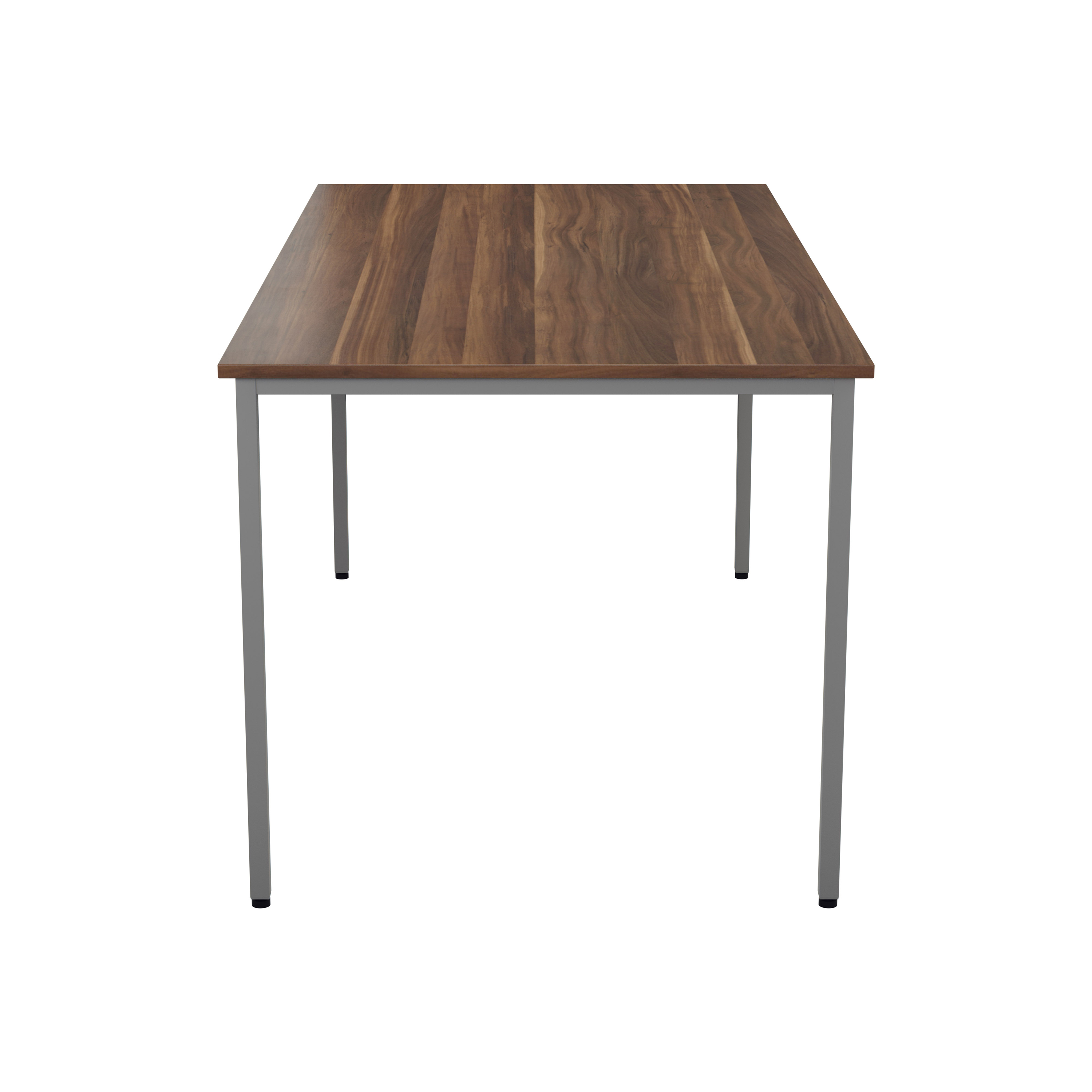 Rectangular Multipurpose Table | 1200 X 800 | Dark Walnut/Silver thumbnail 3