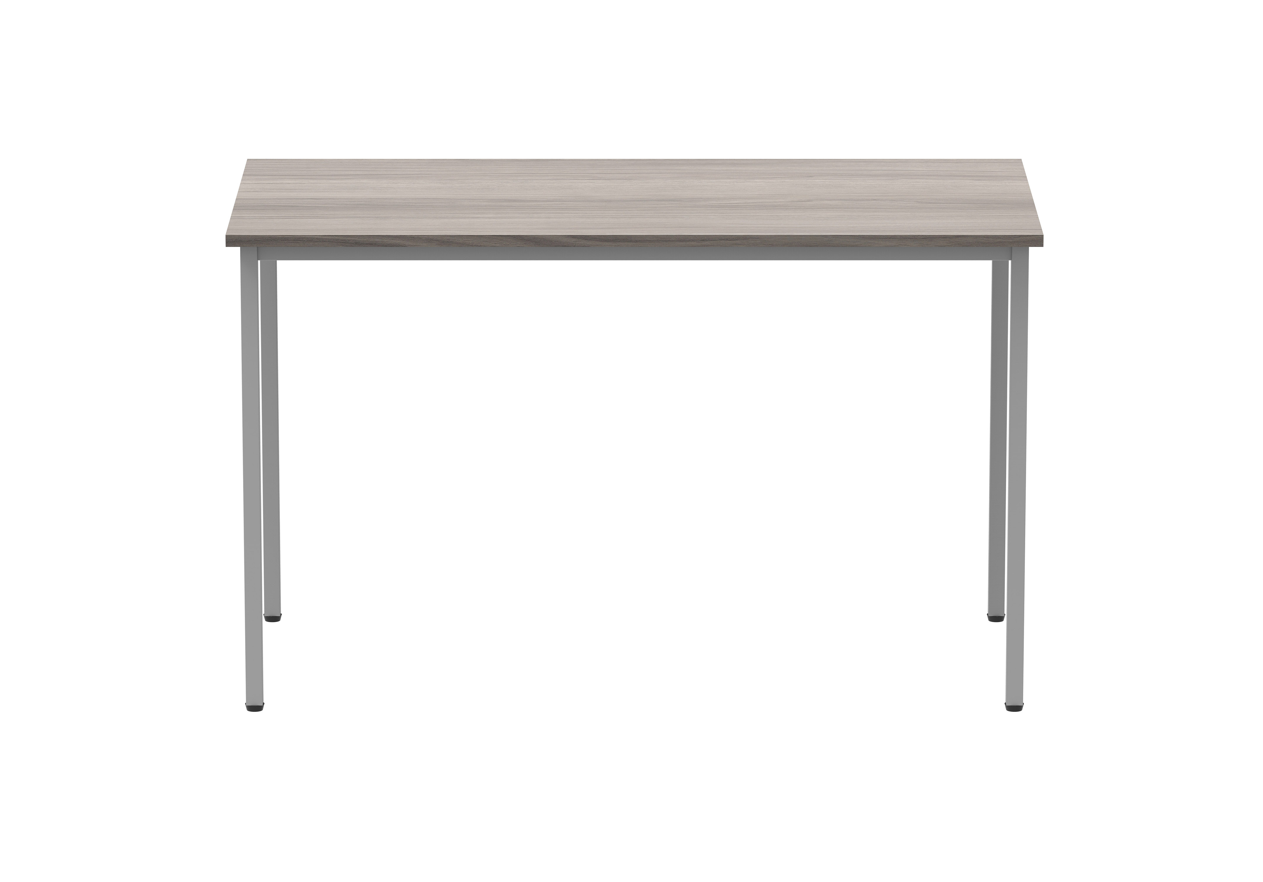 Office Rectangular Multi-Use Table (FSC) | 1200X600 | Alaskan Grey Oak/Silver thumbnail 2