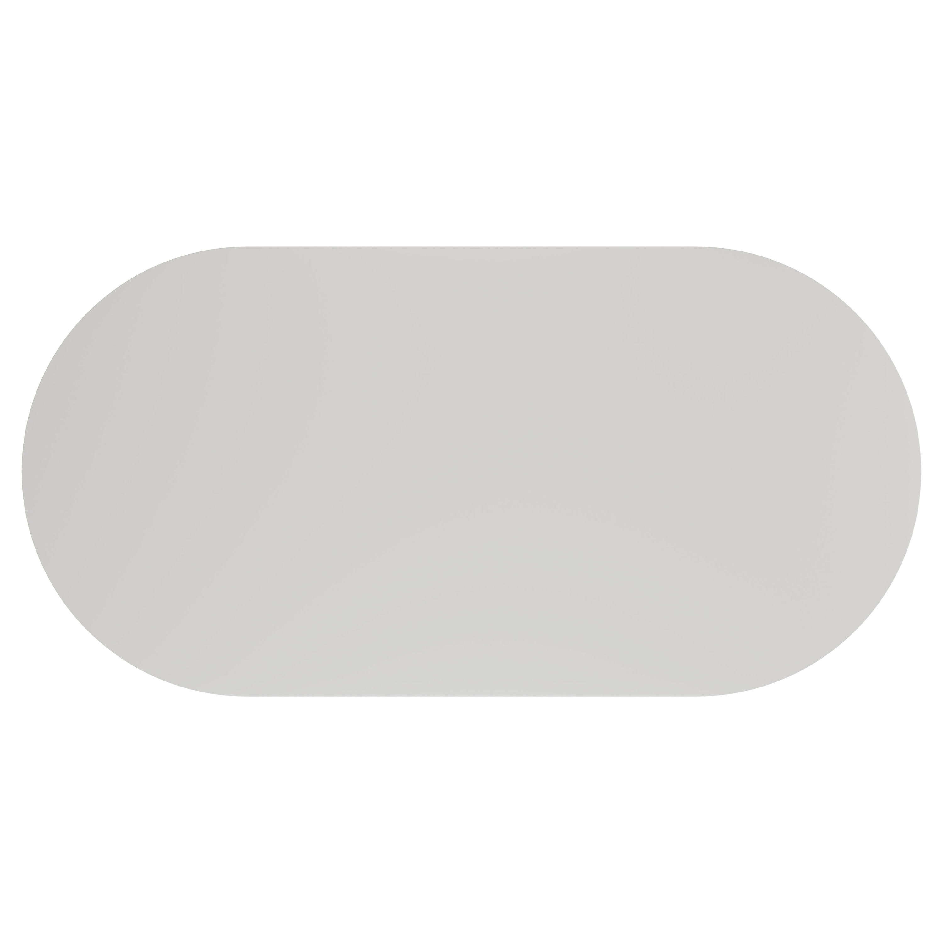 D-End Meeting Table (FSC) | 2400mm | White thumbnail 5