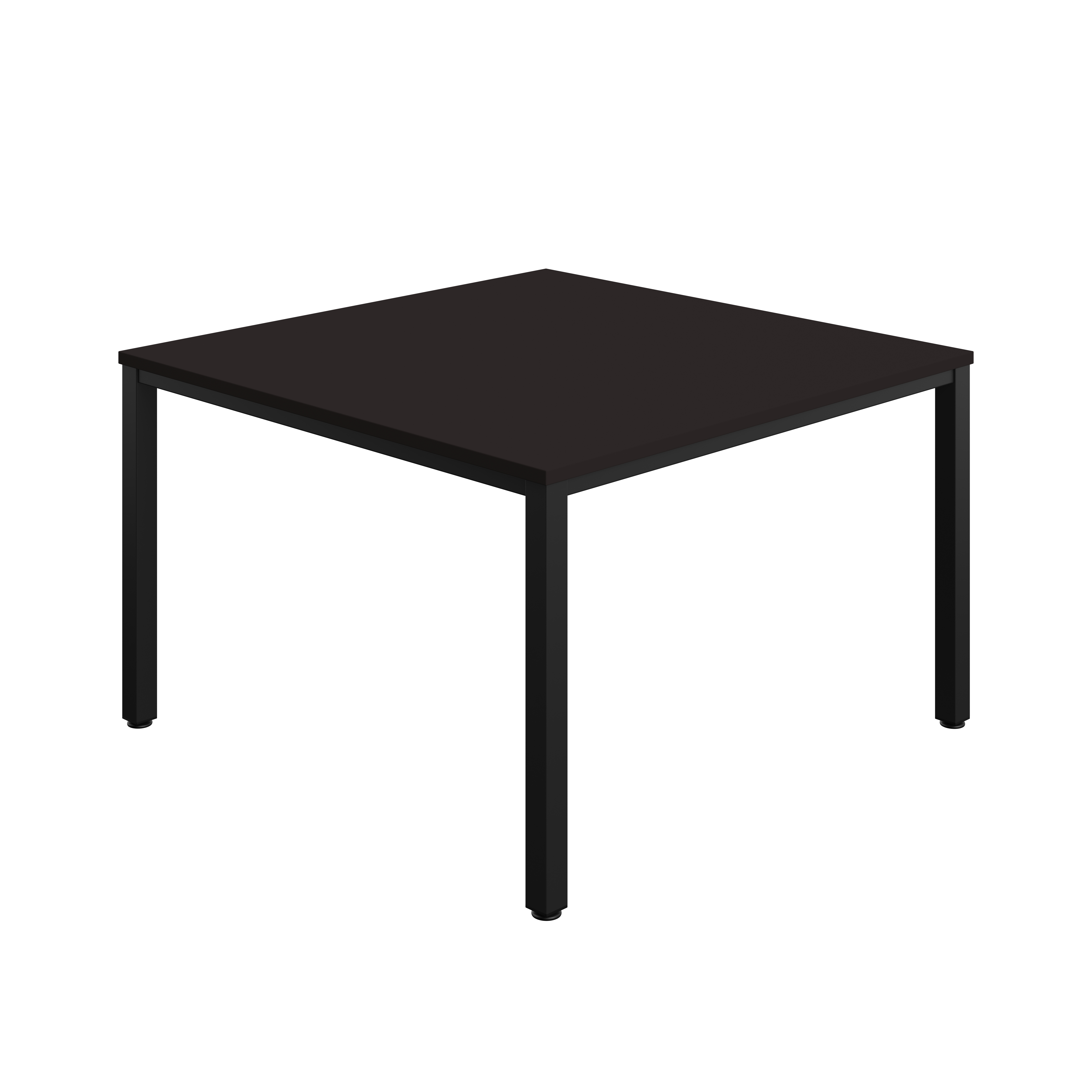 Fraction Infinity Square Meeting Table (FSC) | 1200 X 1200 | Anthracite/Black
