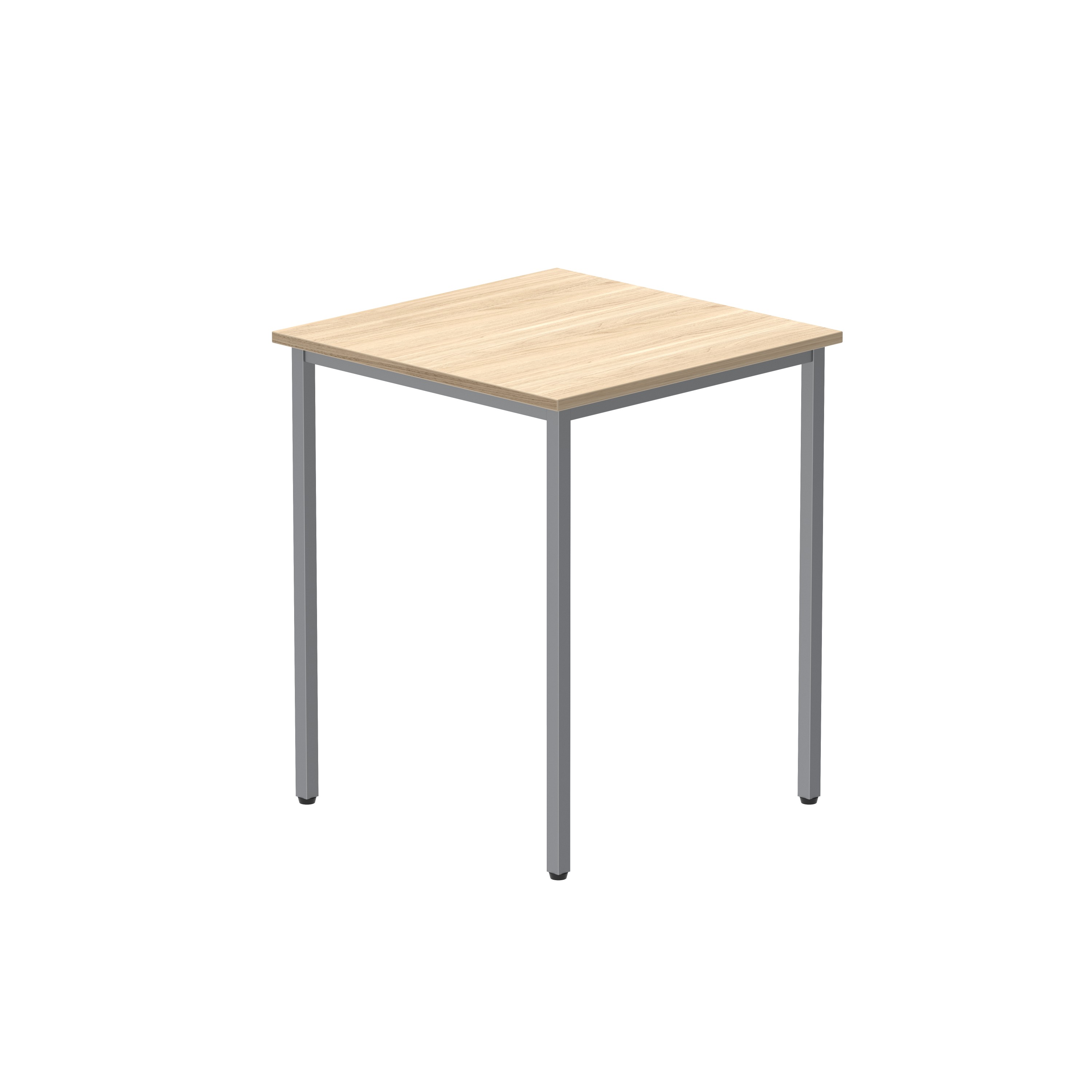 Office Rectangular Multi-Use Table (FSC) | 600X600 | Canadian Oak/Silver thumbnail 6