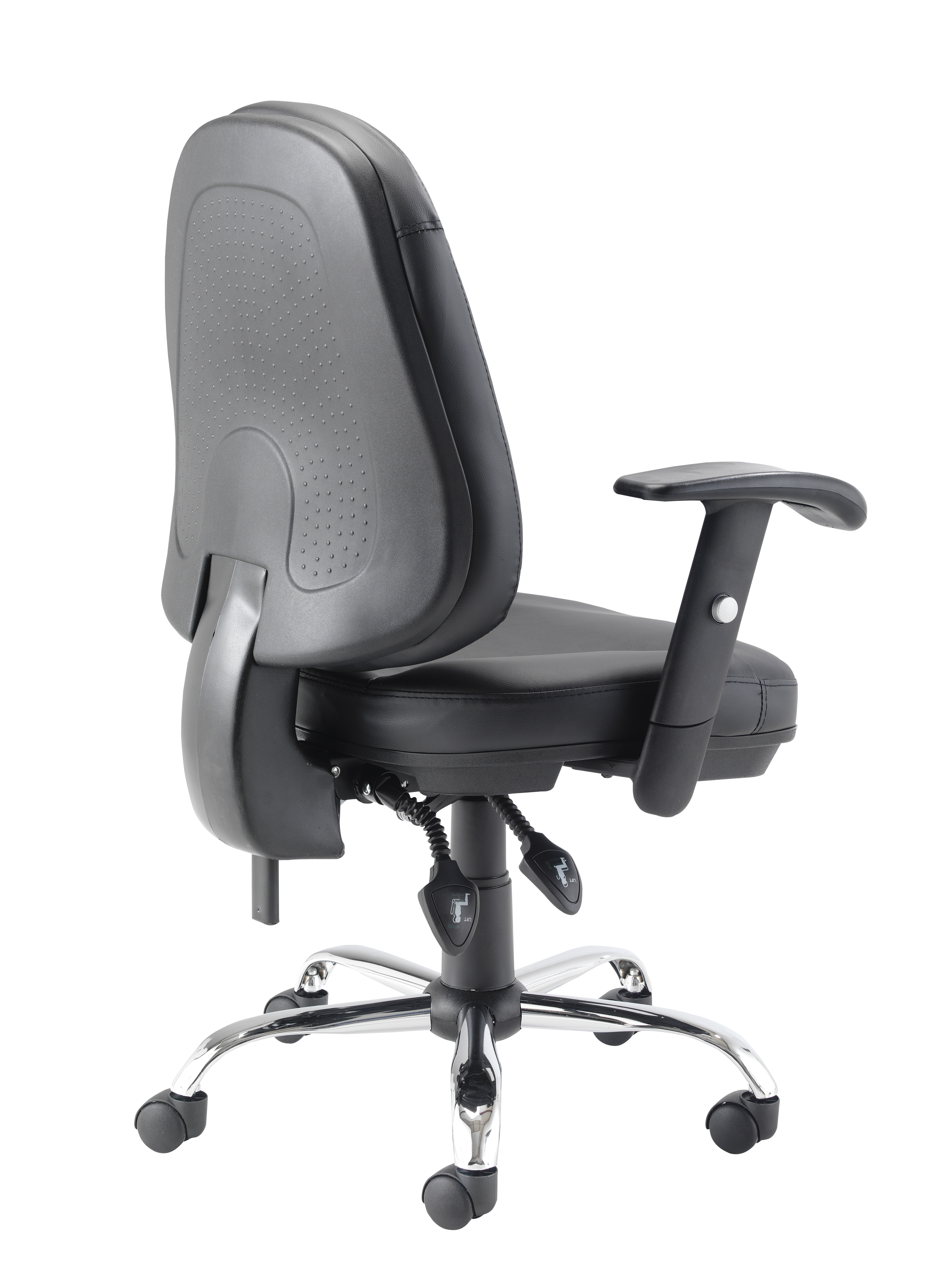Puma Office Chair | Black PU thumbnail 4