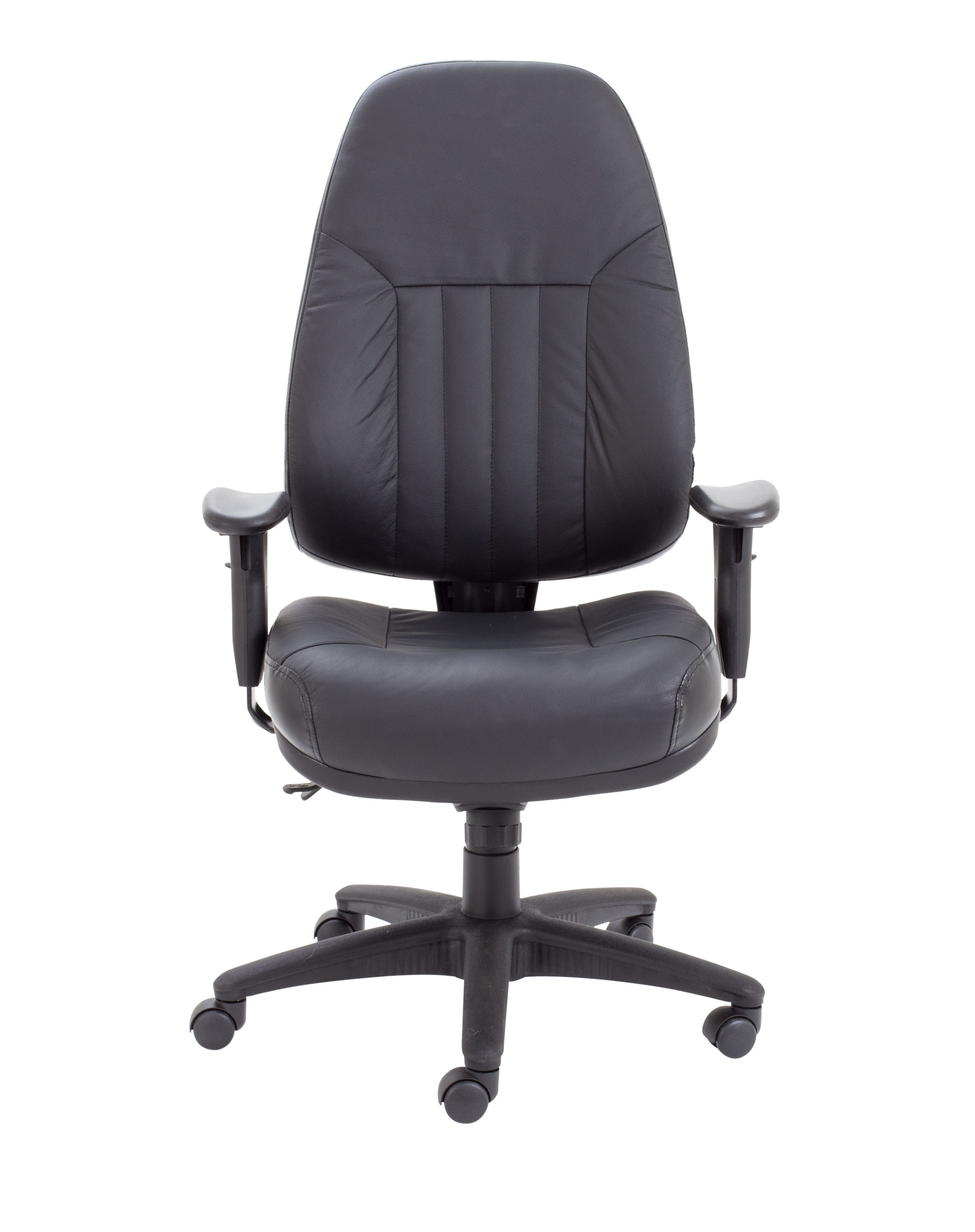 Panther Executive Leather Office Chair | Black thumbnail 2