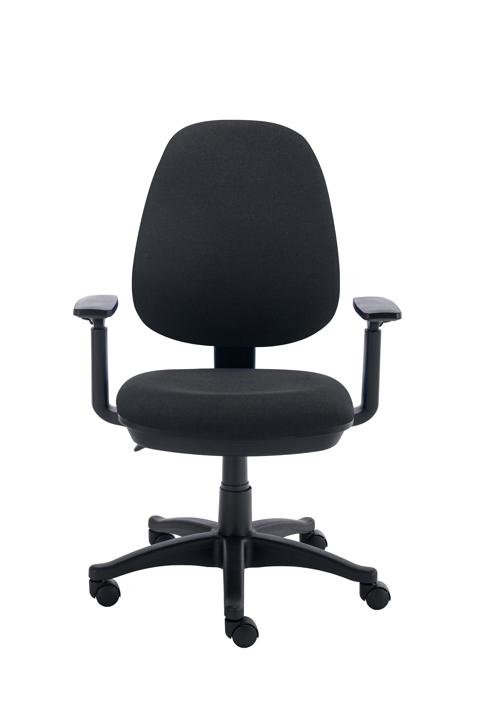 Versi 2 Lever Operator Chair | Adjustable Arms | Black thumbnail 2