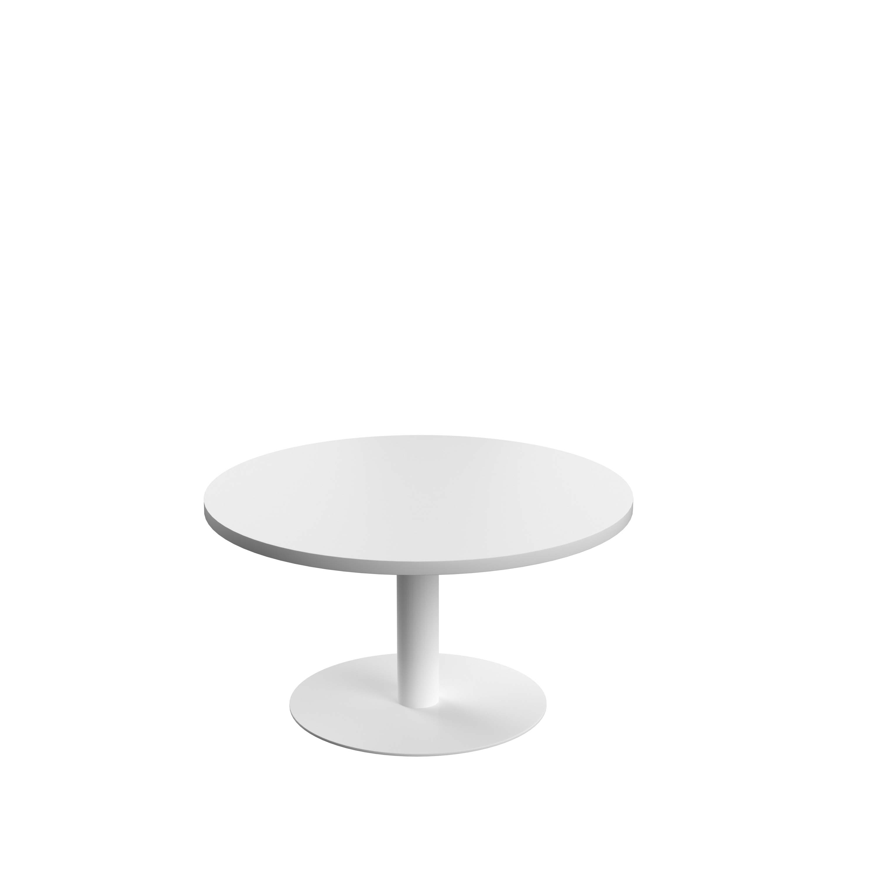 Contract Table Low (FSC) | 800mm | White/White