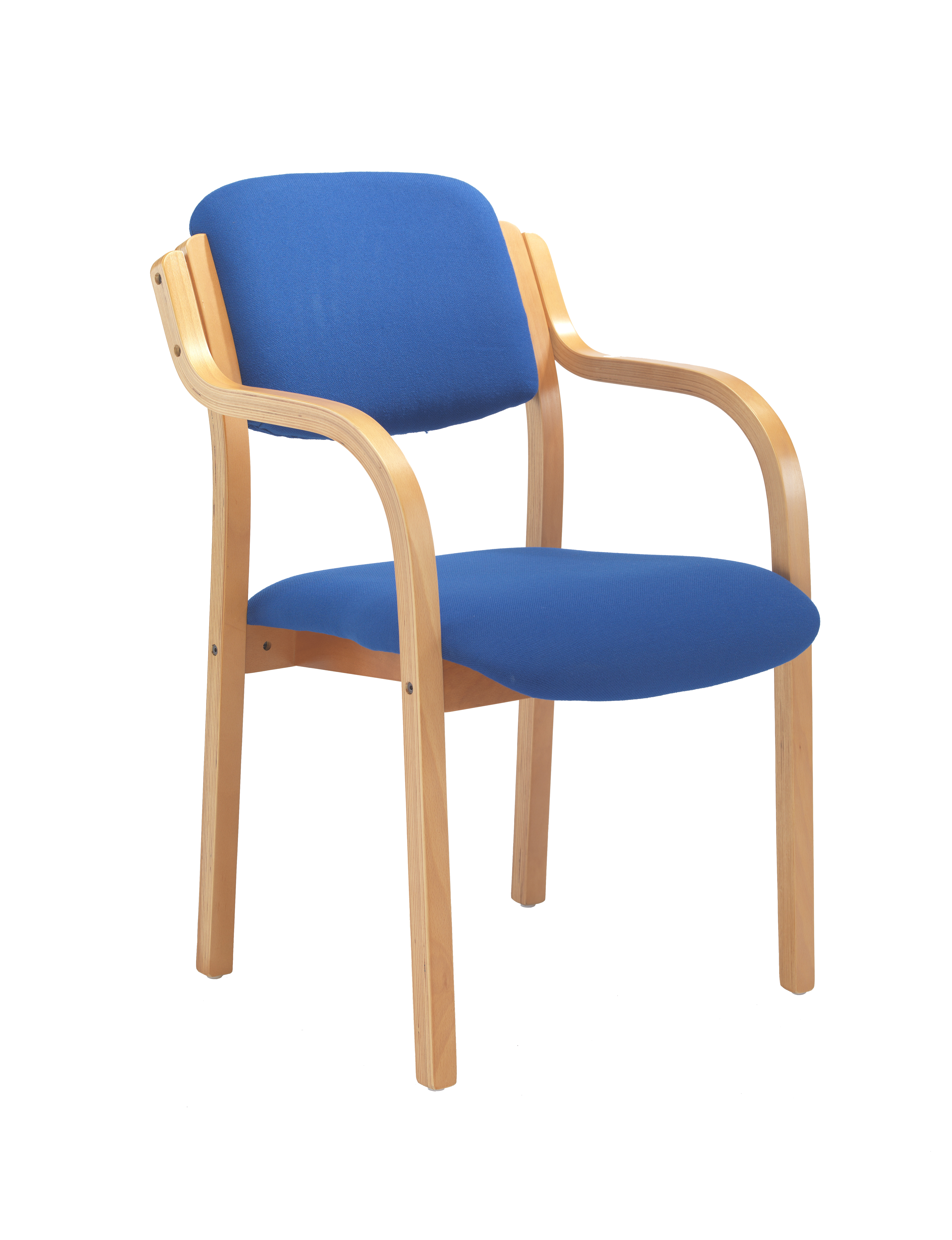 Renoir+Chair+with+Arms+Royal+Blue