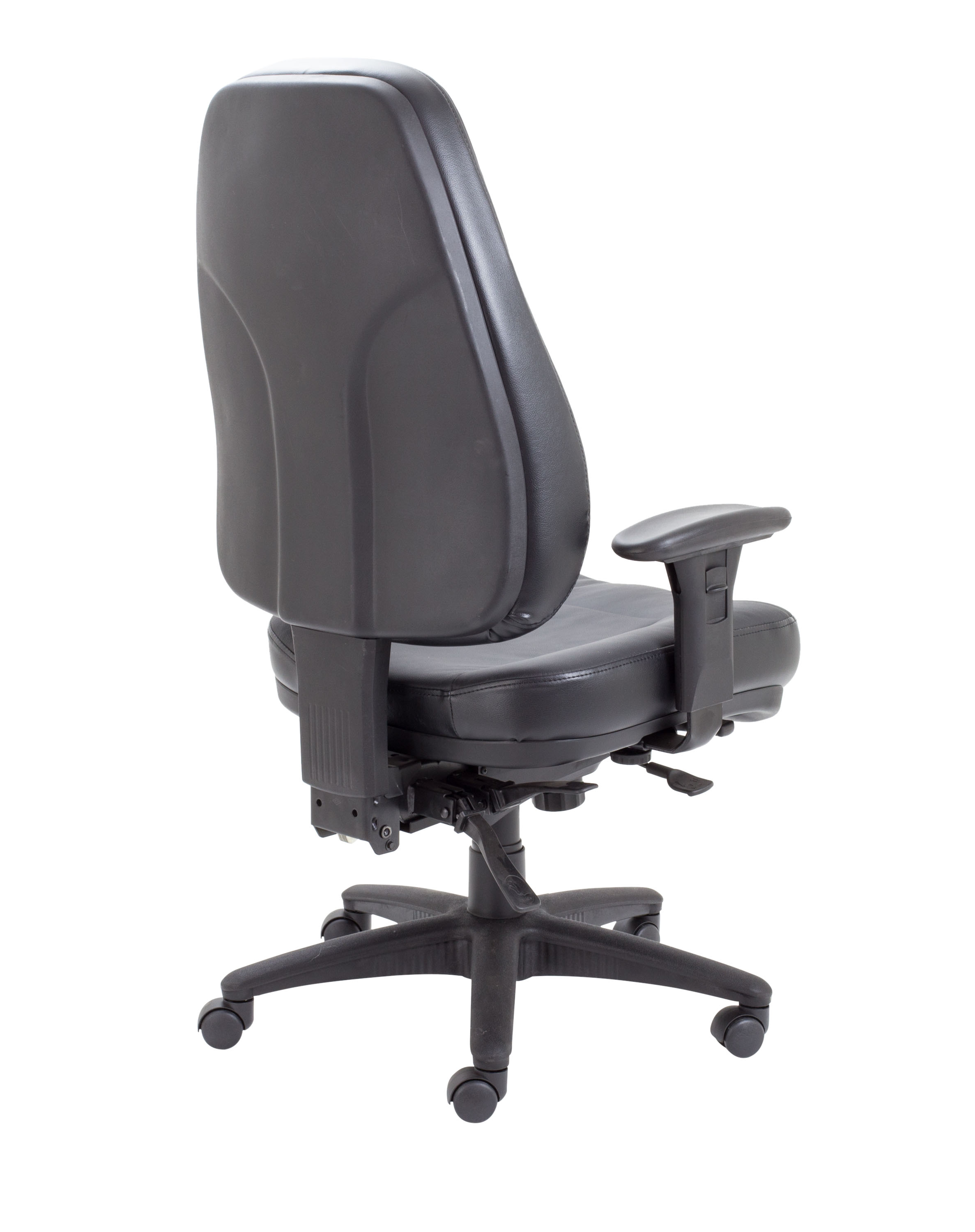 Panther Executive Leather Office Chair | Black thumbnail 4