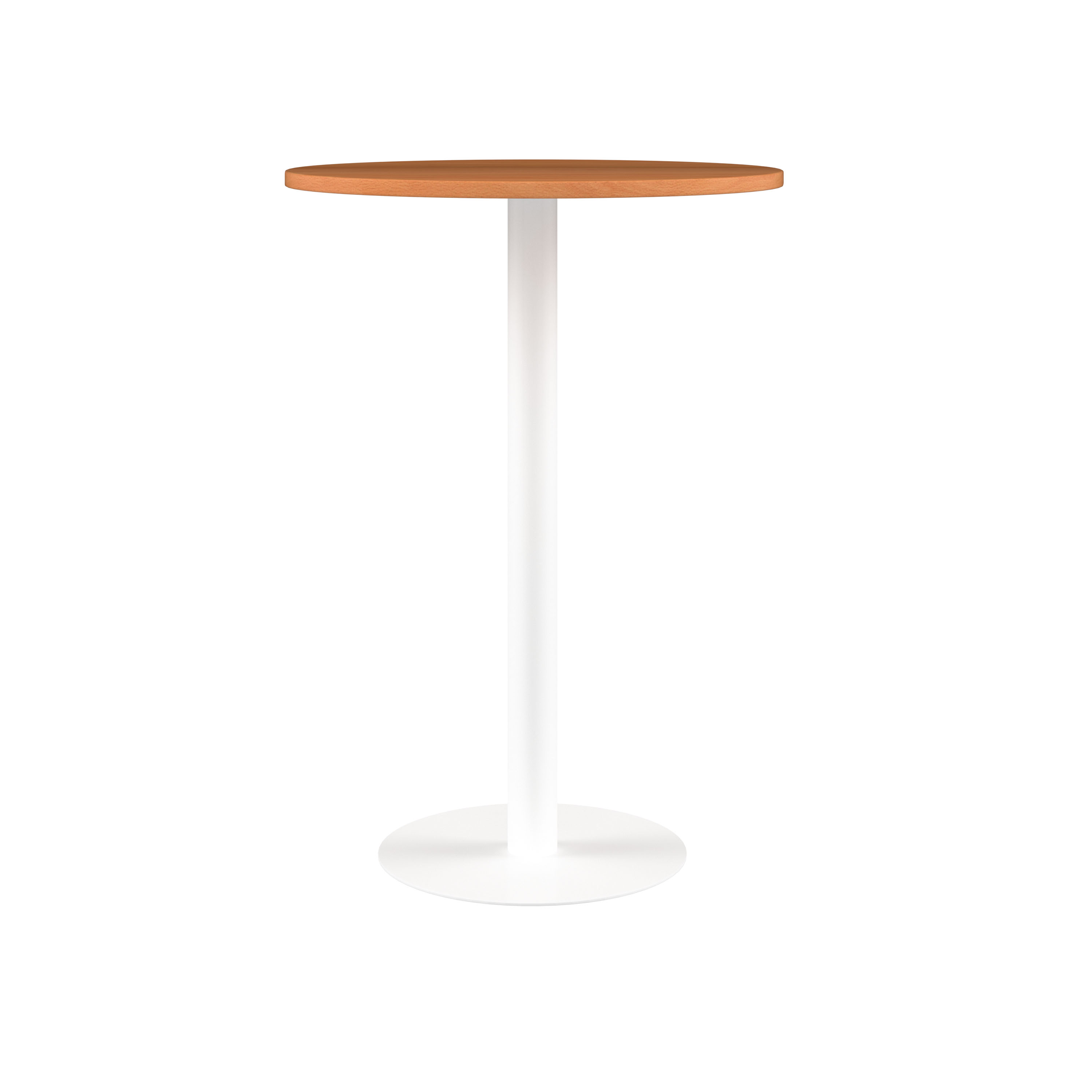 Contract Table High (FSC) | 600mm | Beech/White thumbnail 2