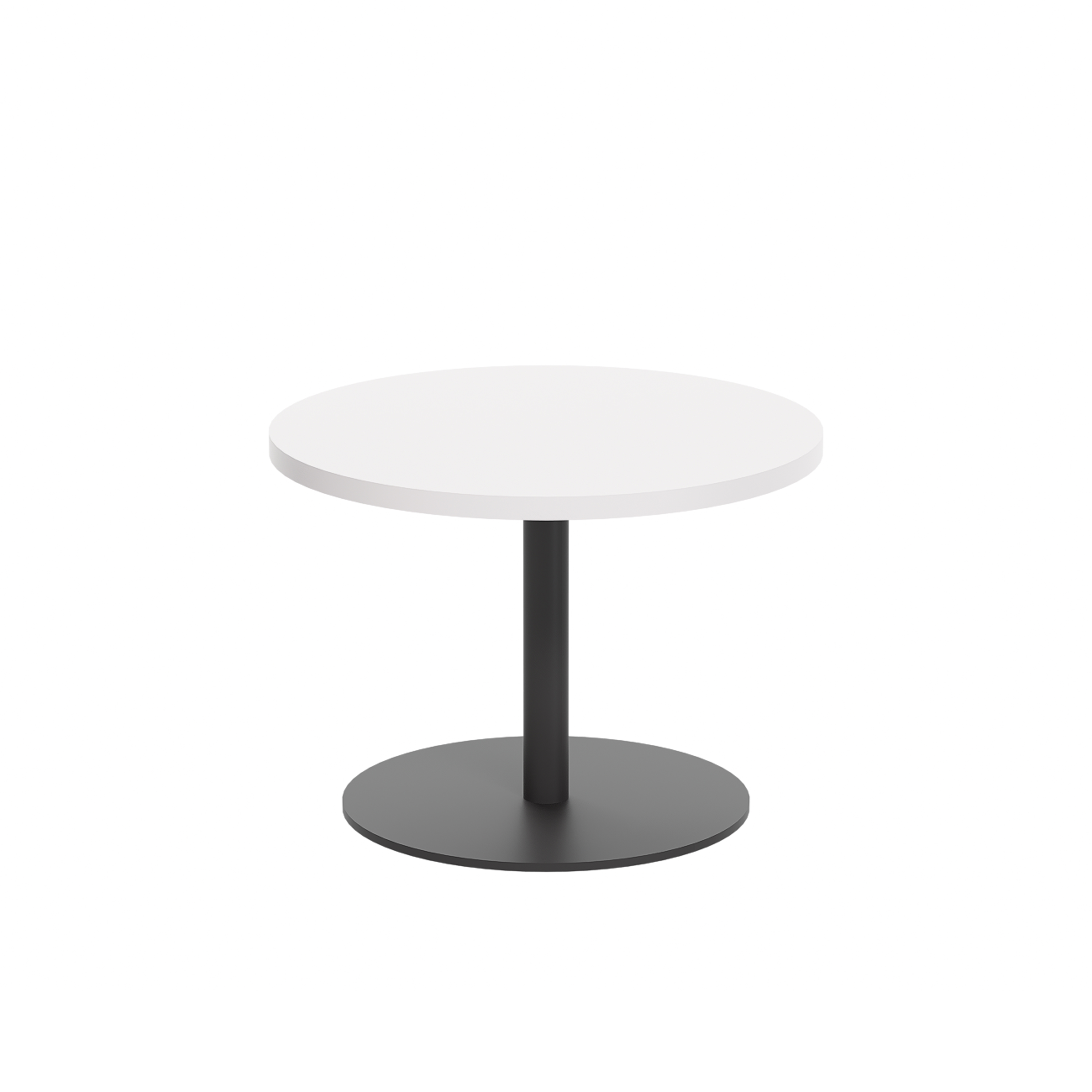 Contract Table Low (FSC) | 600mm | White/Black
