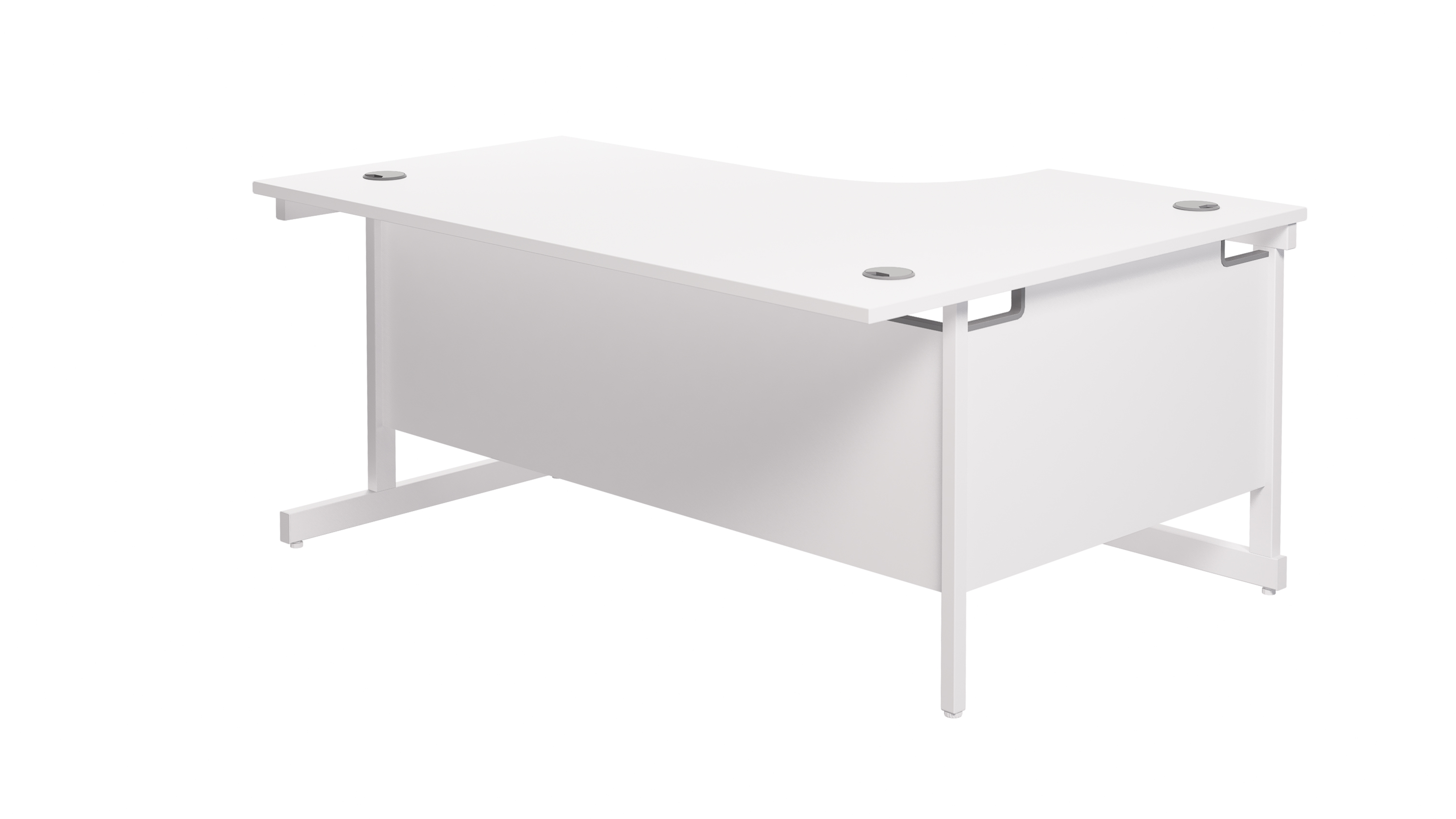 Single Upright Left Hand Radial Desk (FSC) thumbnail 4