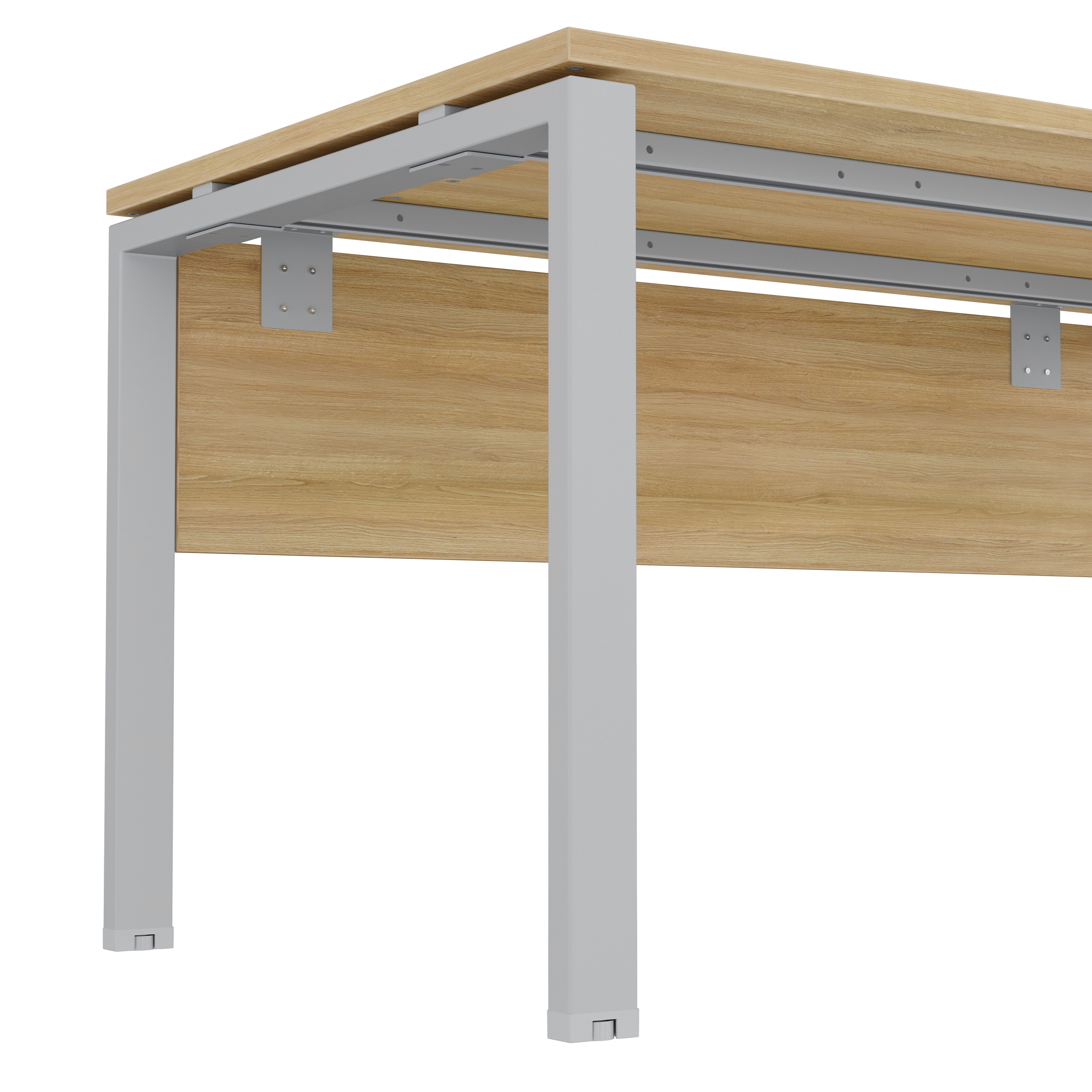 Synergy Wooden Modesty Panel with Brackets & Fixings