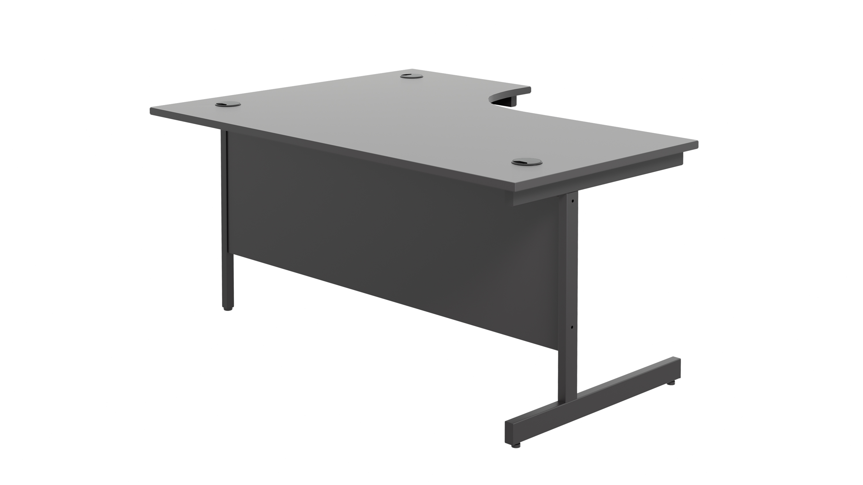 Single Upright Right Hand Radial Desk (FSC) thumbnail 4