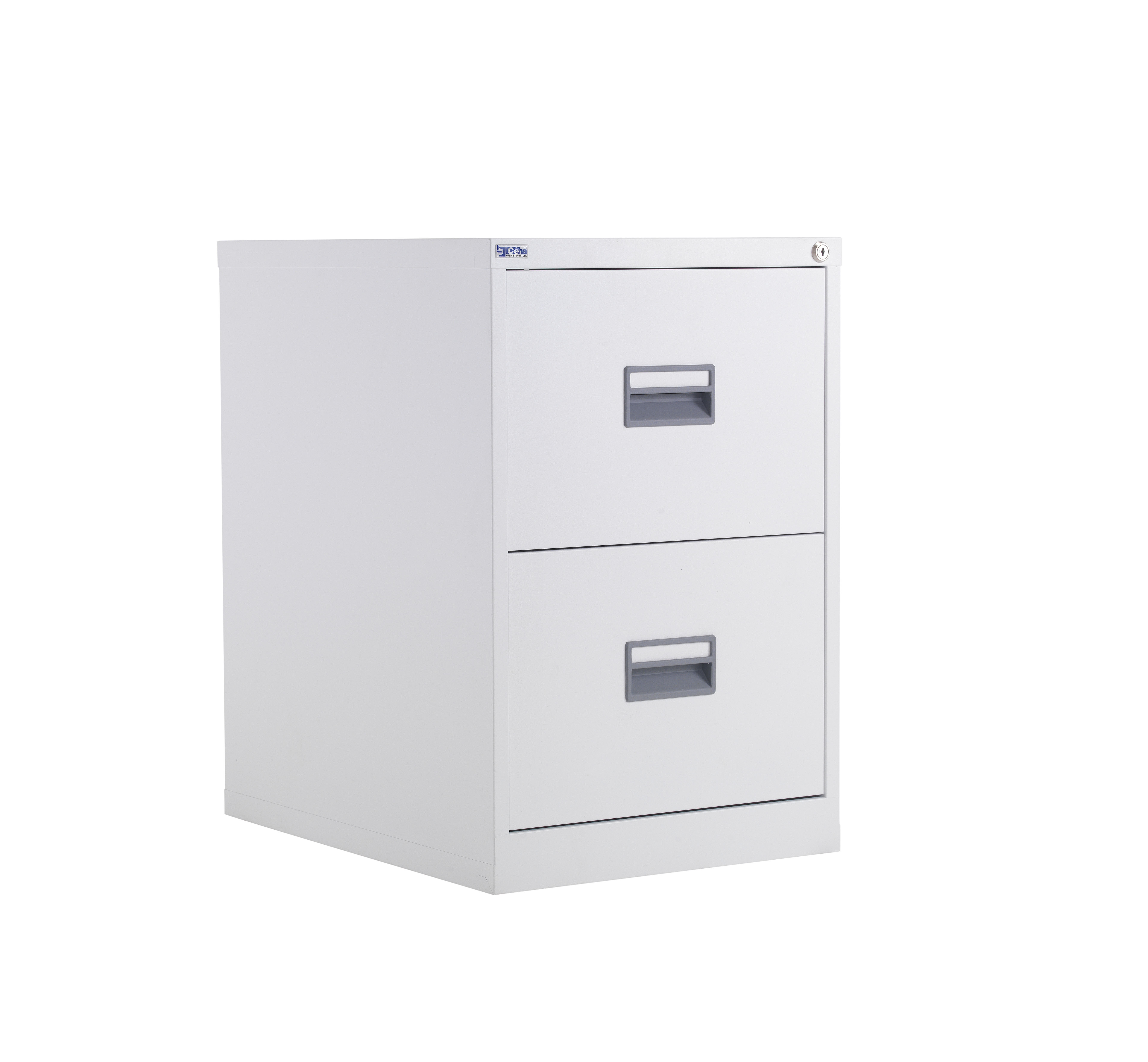 TC Steel 2 Drawer Filing Cabinet
