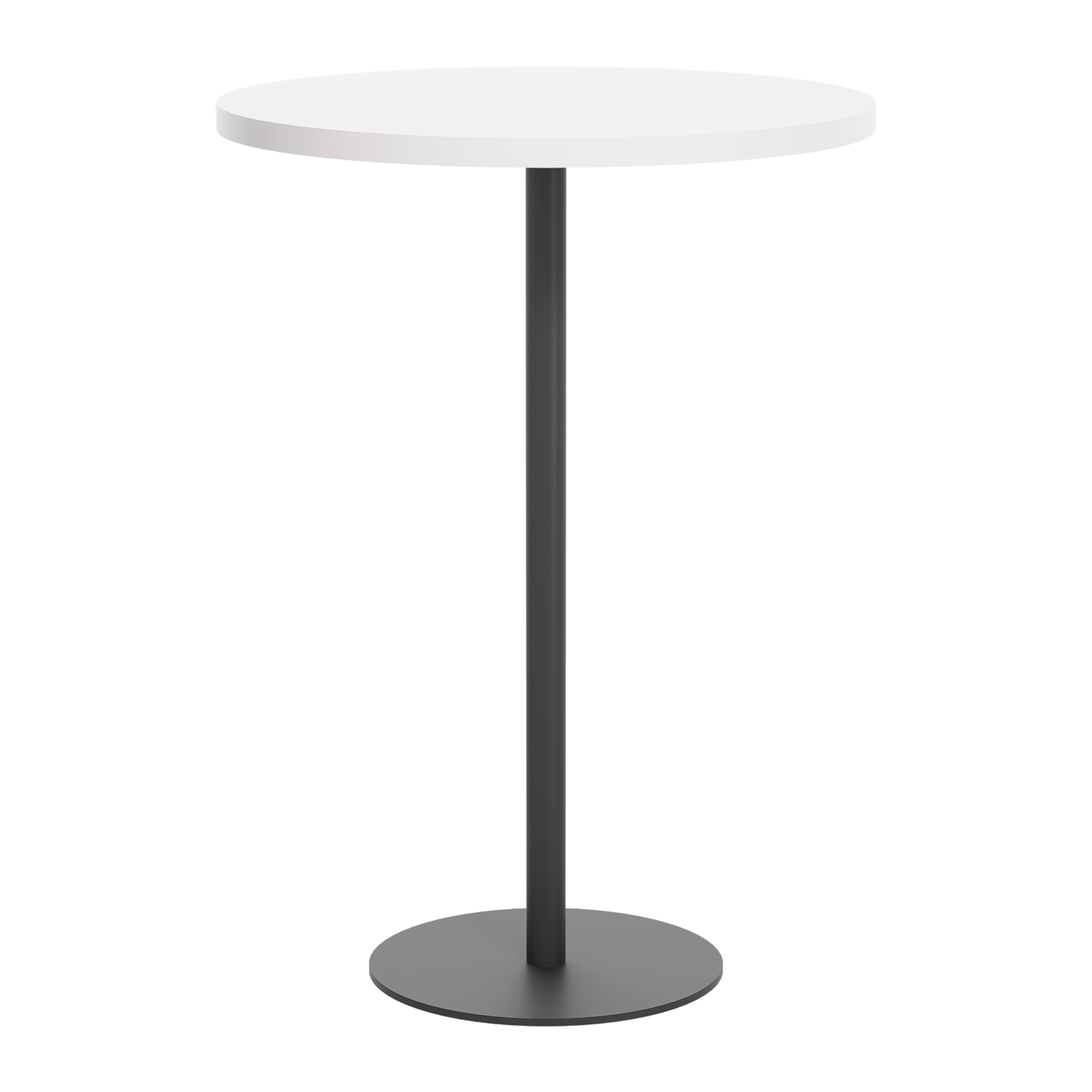 Contract Table High (FSC) | 800mm | White/Black
