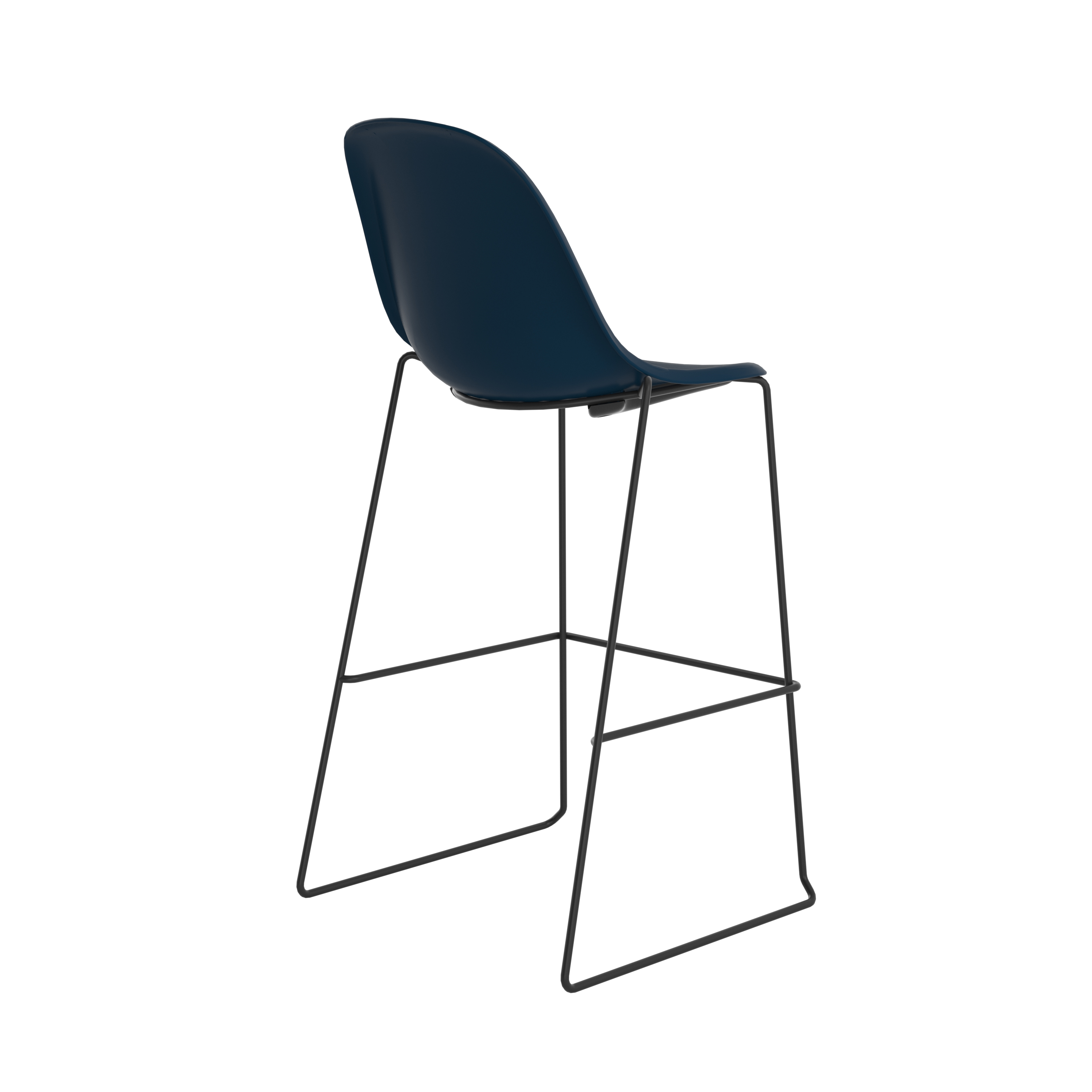 Lizzie High Stool | Blue thumbnail 4