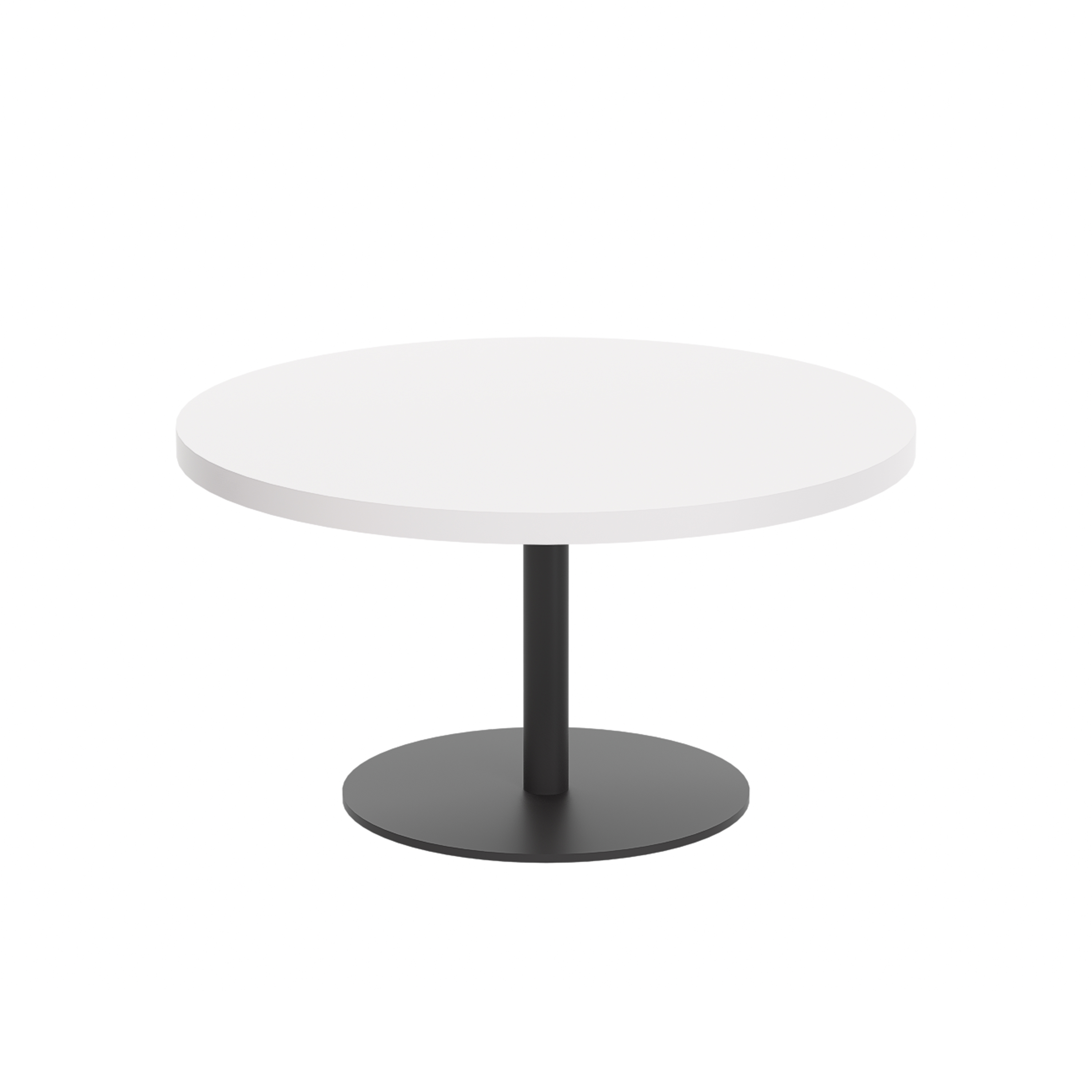 Contract Table Low (FSC) | 800mm | White/Black
