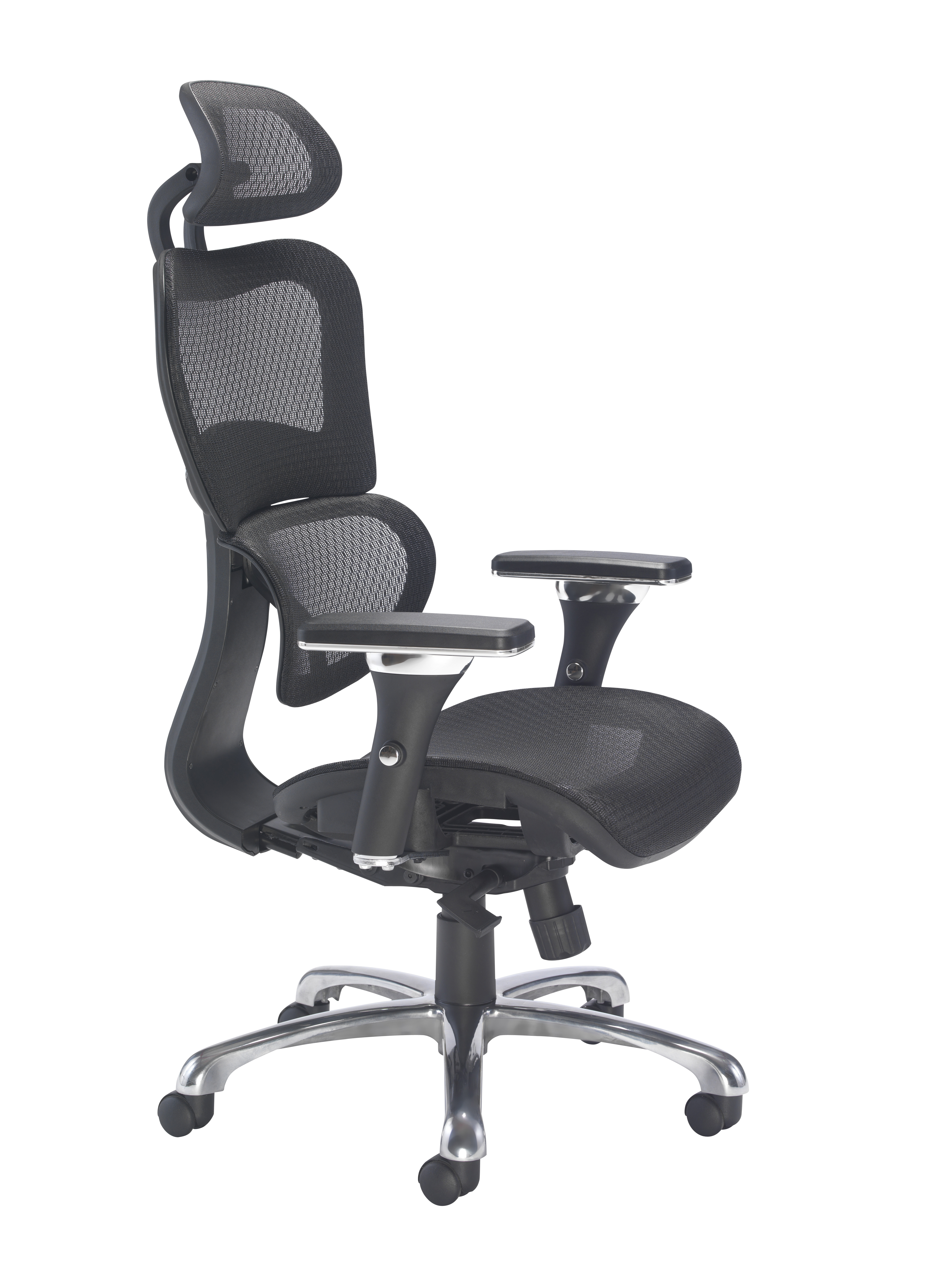 Chachi Ergonomic Office Chair | Black thumbnail 3