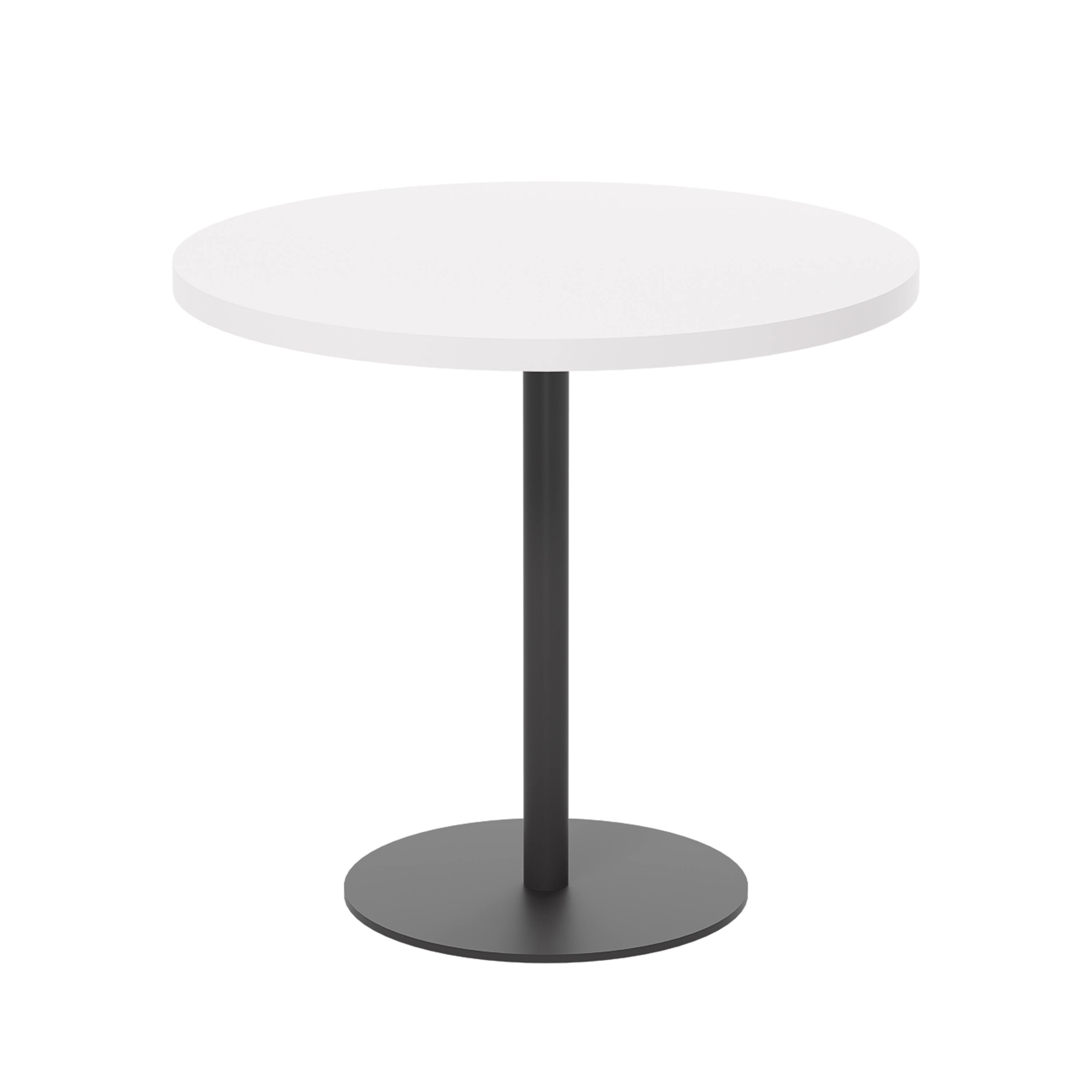 Contract Table Mid (FSC) | 800mm | White/Black thumbnail 3