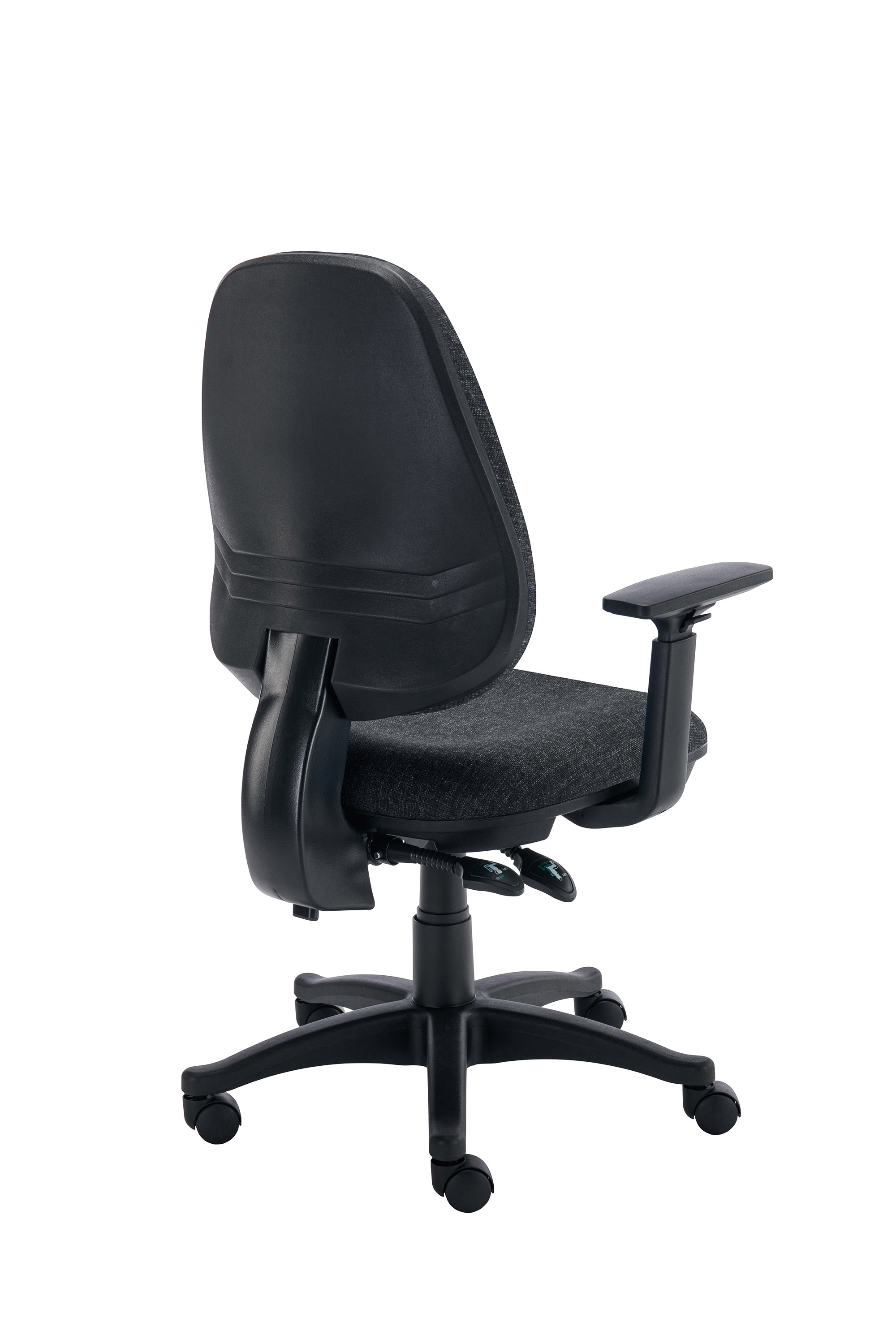 Versi 2 Lever Operator Chair | Adjustable Arms | Charcoal thumbnail 4