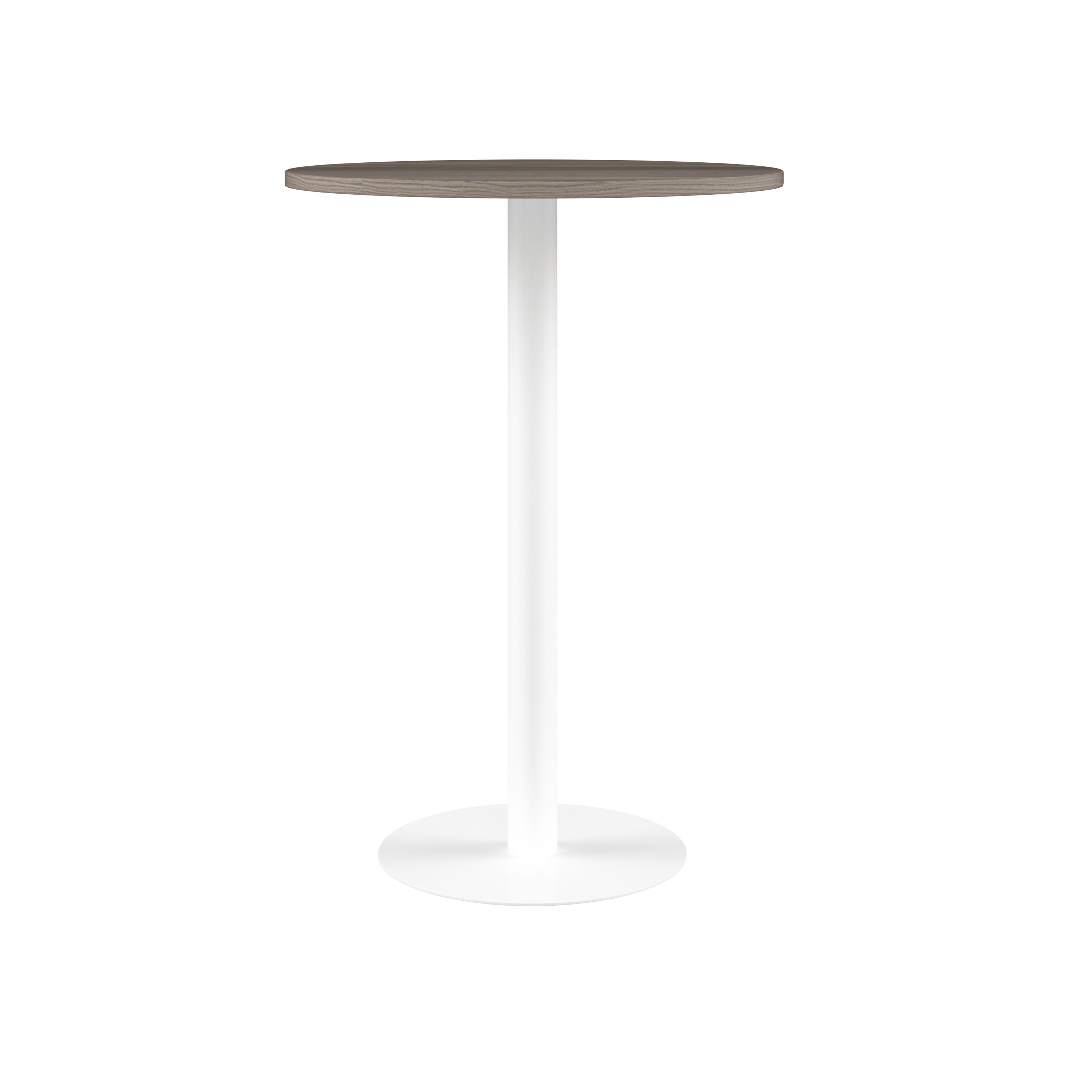Contract Table High (FSC) | 600mm | Grey Oak/White thumbnail 2