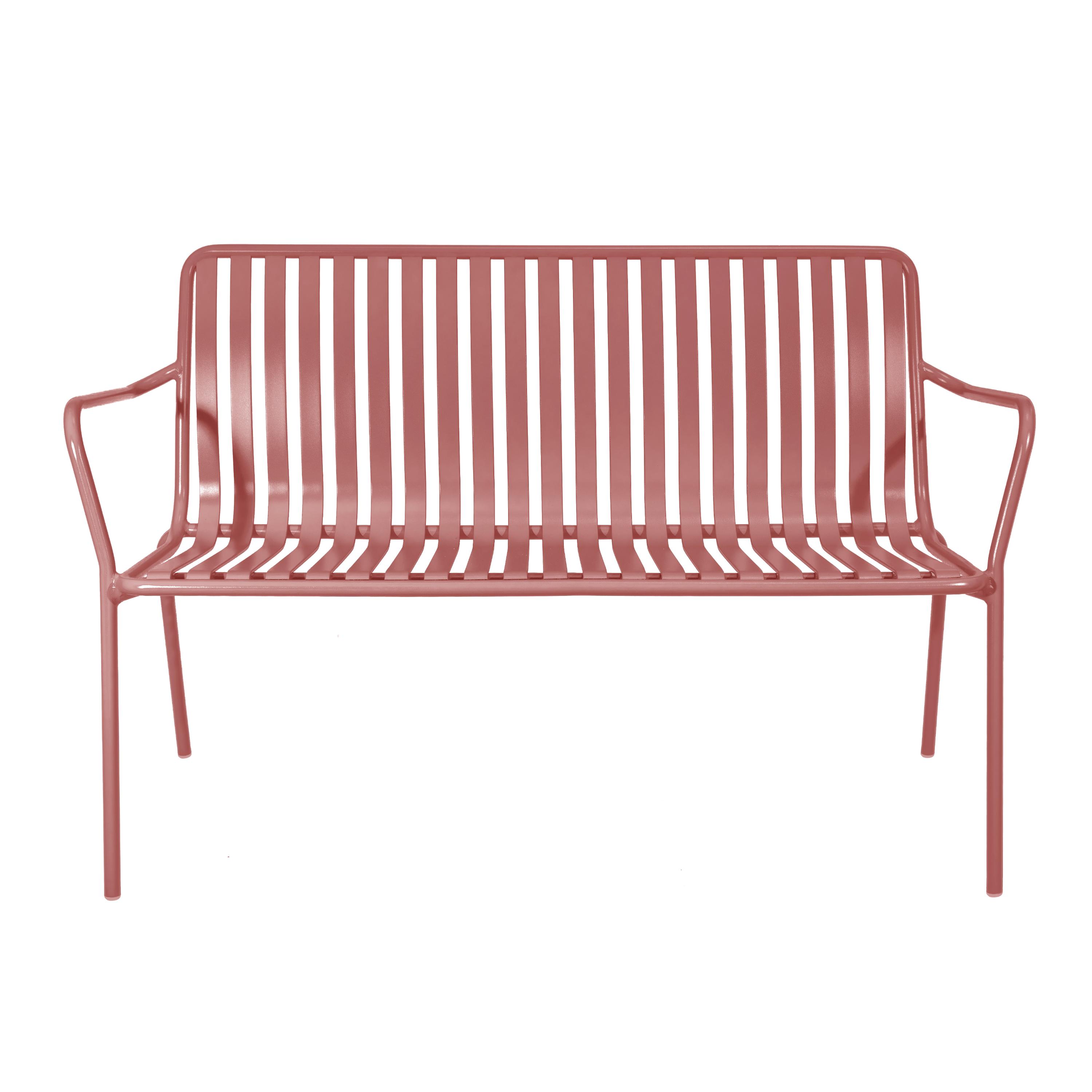 Breeze Aluminium 2 Seater Armchair Bench | Standard | Brick Dust thumbnail 2