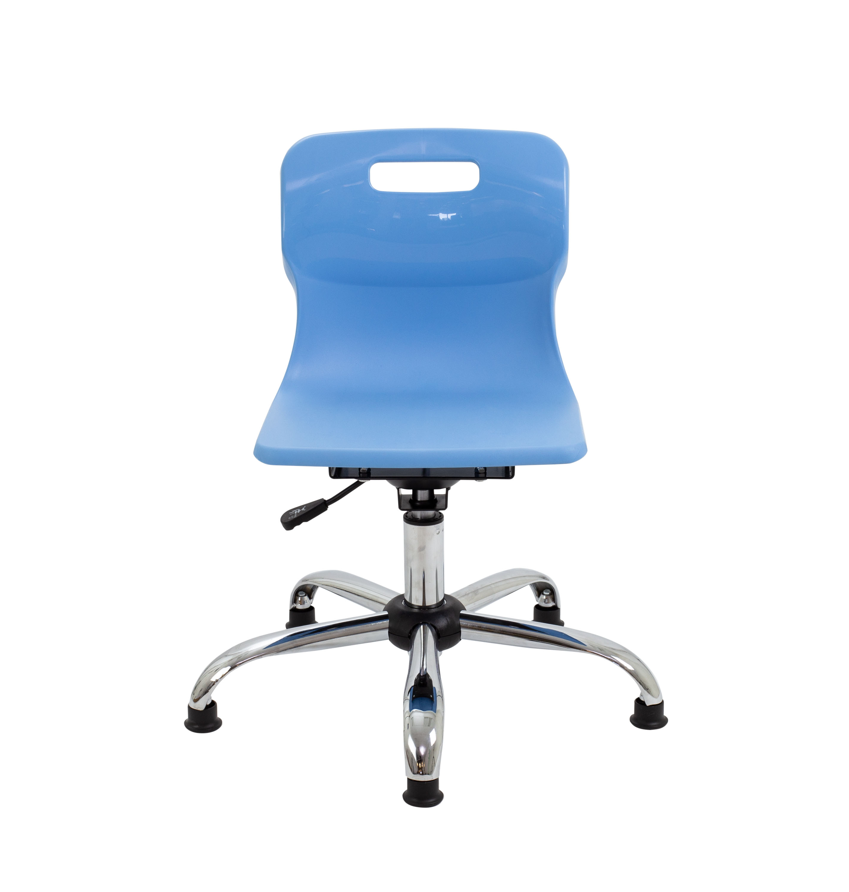 Titan Swivel Junior Chair with Plastic Base and Glides thumbnail 2