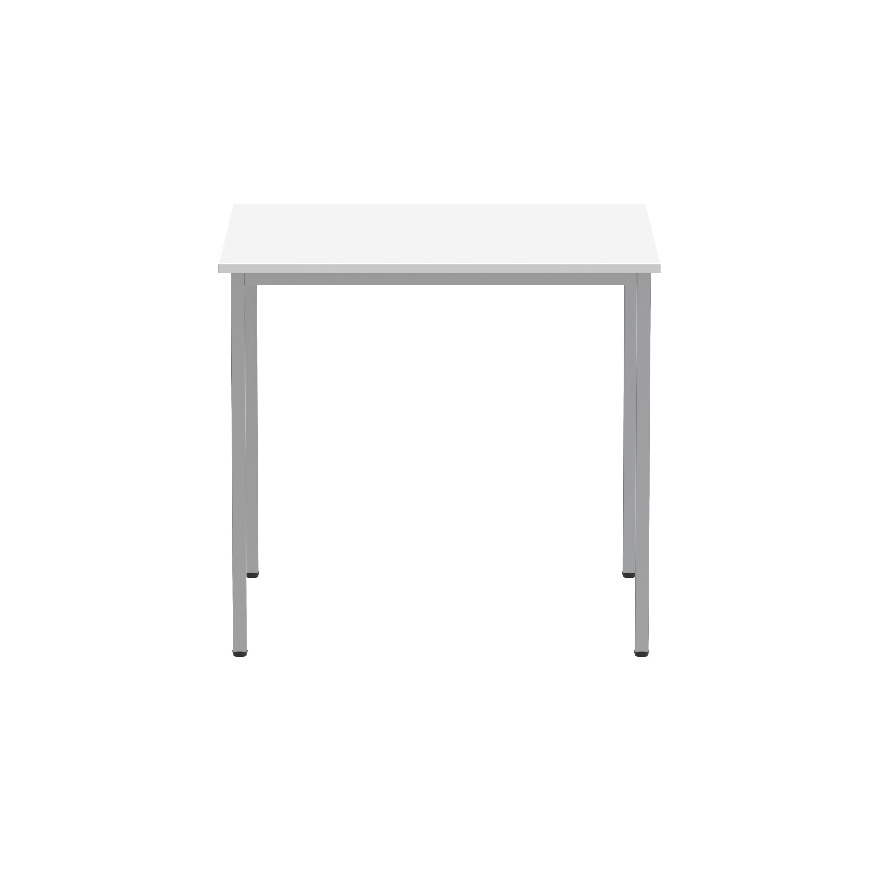 Office Rectangular Multi-Use Table (FSC) | 800X800 | Arctic White/Silver thumbnail 3