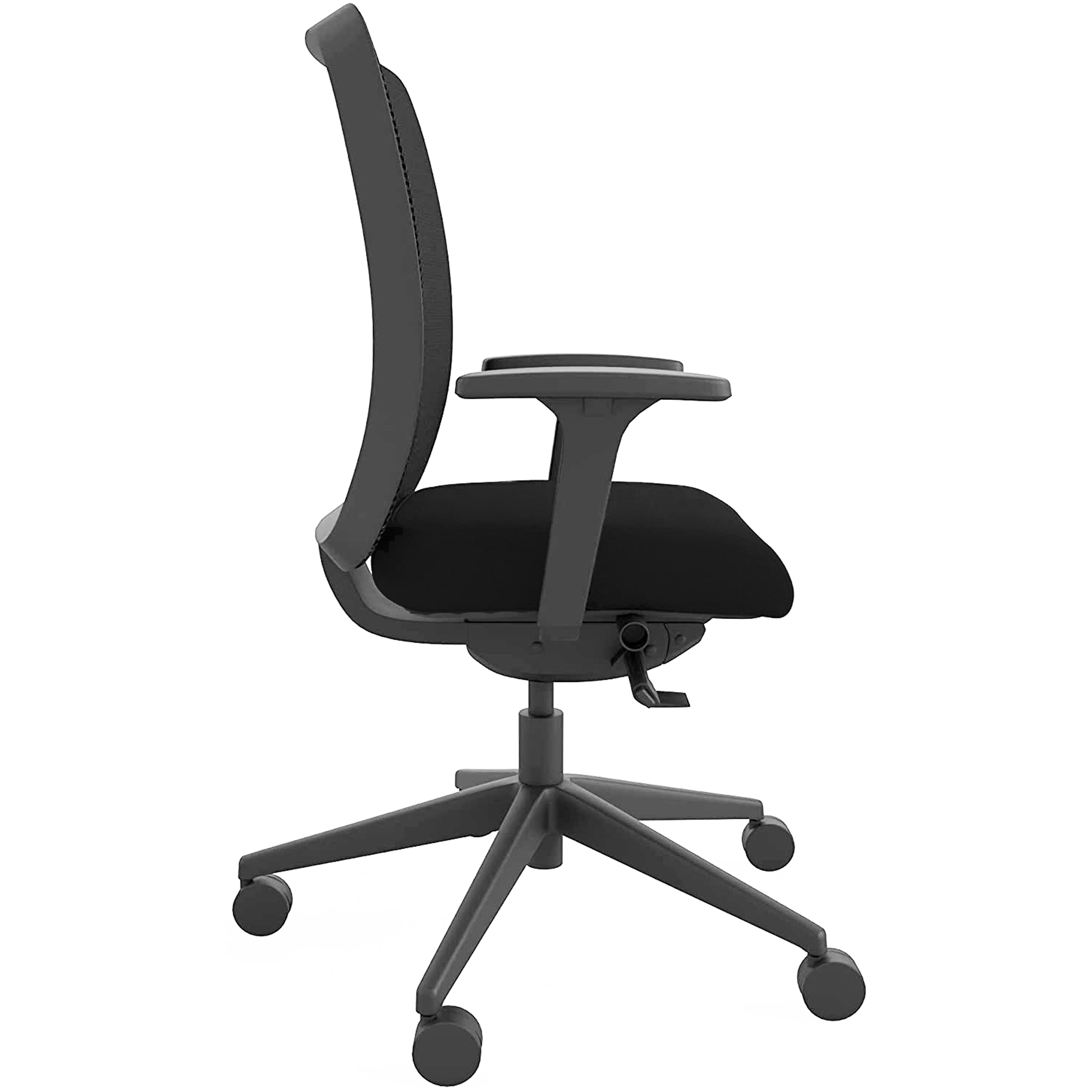 Ergonomic Posture Chair with Height and Depth Adjustable Arms | Black thumbnail 3