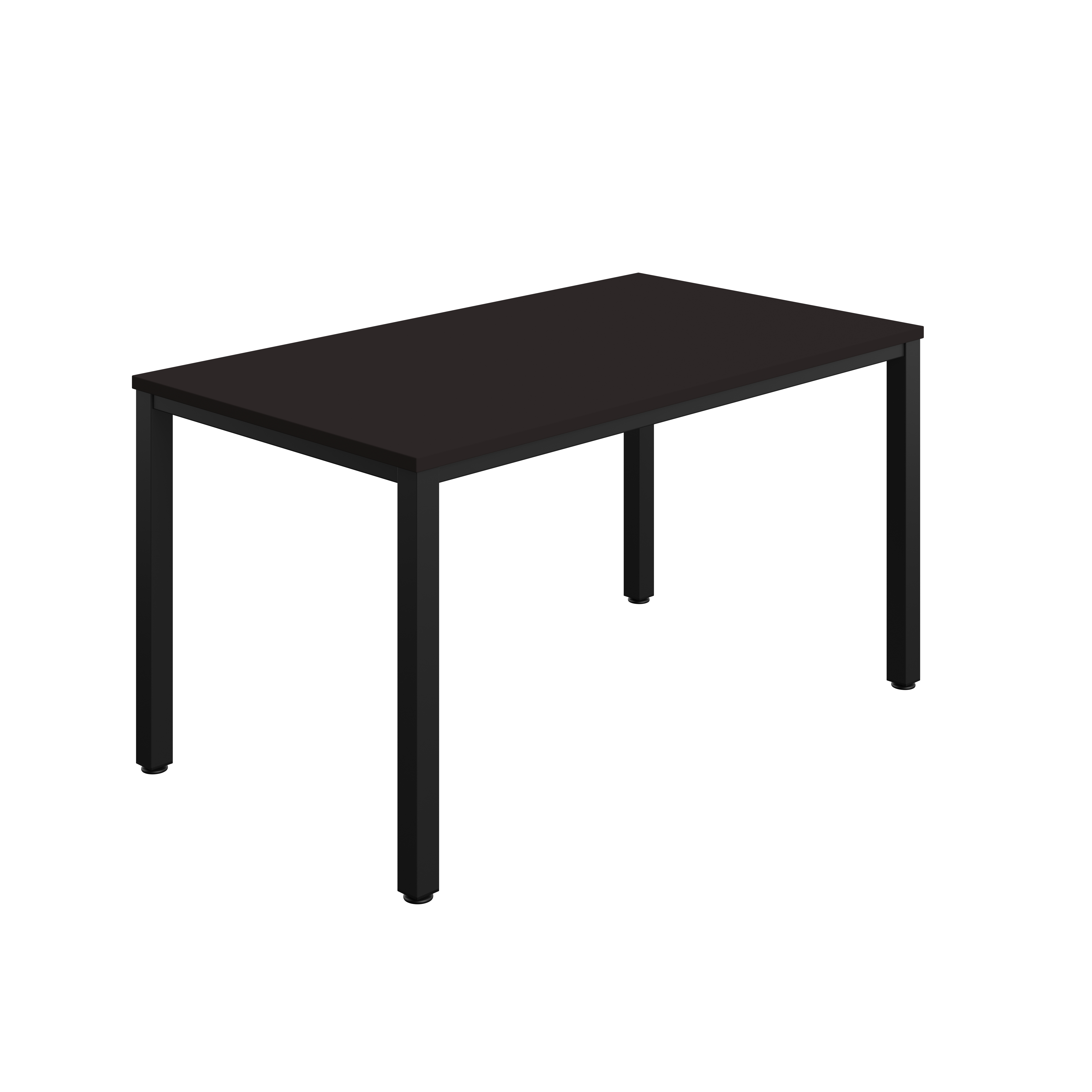 Fraction Infinity Rectangular Meeting Table (FSC) | 1400 X 800 | Anthracite/Black