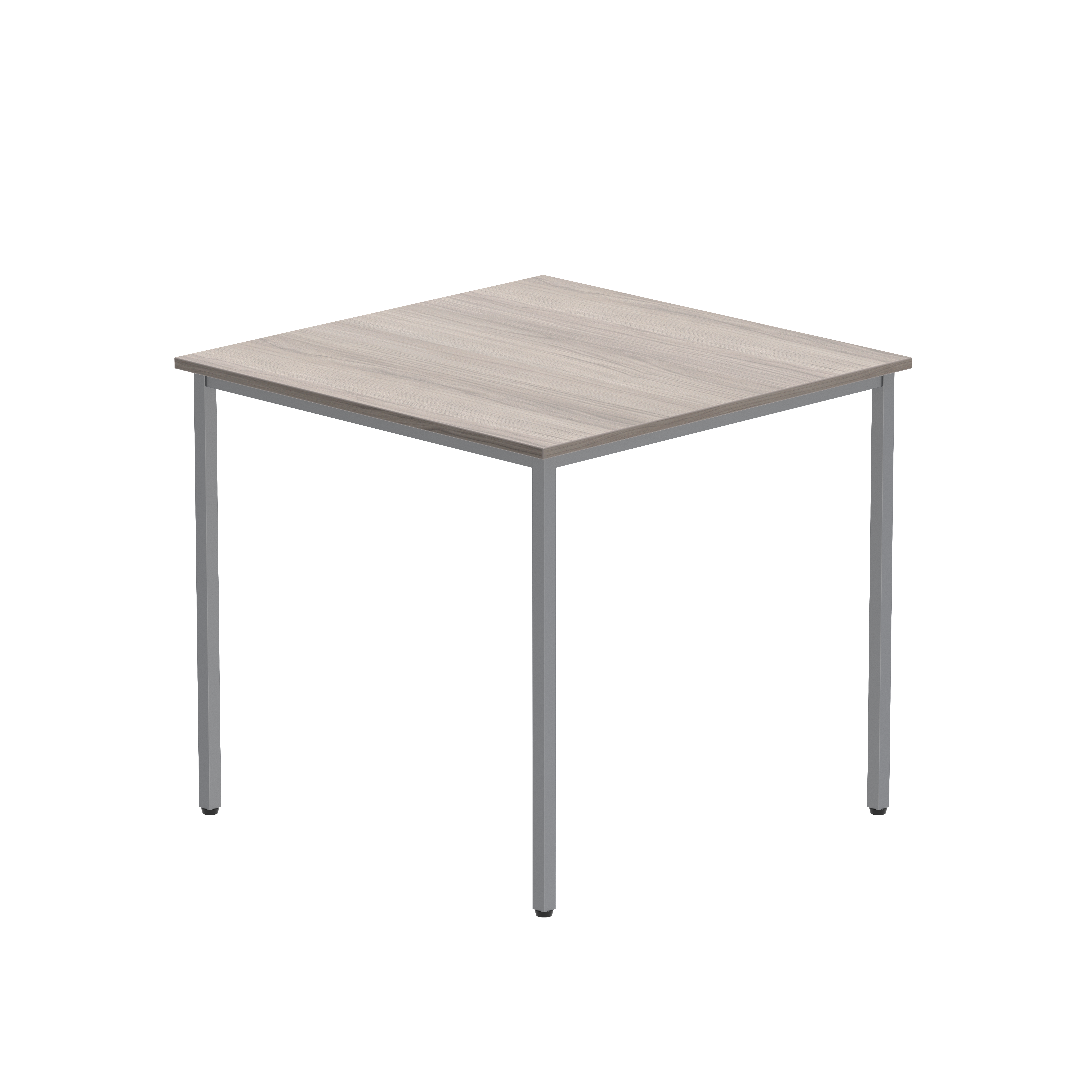 Office Rectangular Multi-Use Table (FSC) | 800X800 | Alaskan Grey Oak/Silver thumbnail 2